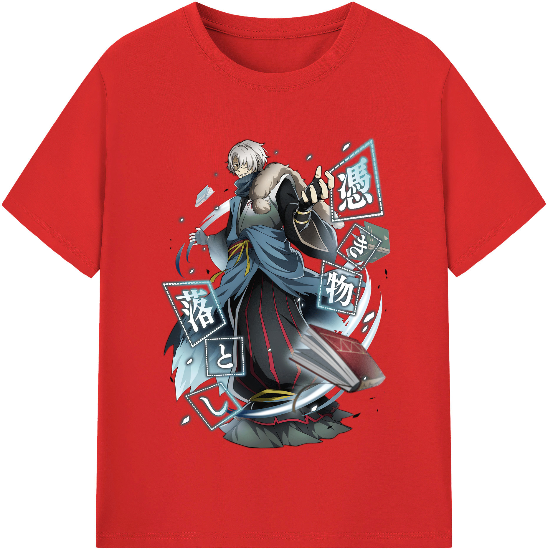 （画像用） 文豪ストレイドッグス Bungo Stray Dogs レディースカジュアルプリントTシャツ（綿100％）
