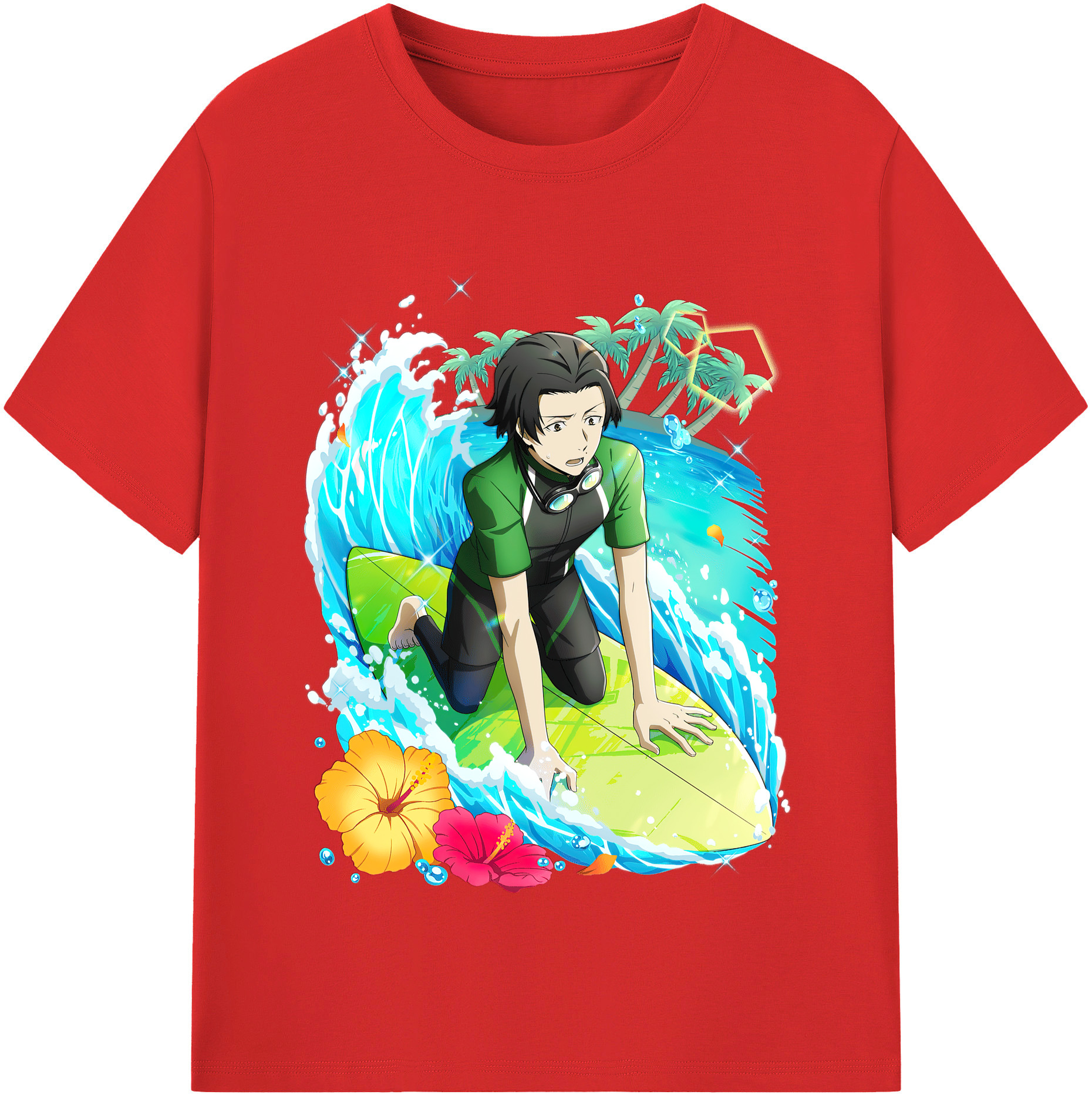 （画像用） 文豪ストレイドッグス Bungo Stray Dogs レディースカジュアルプリントTシャツ（綿100％）