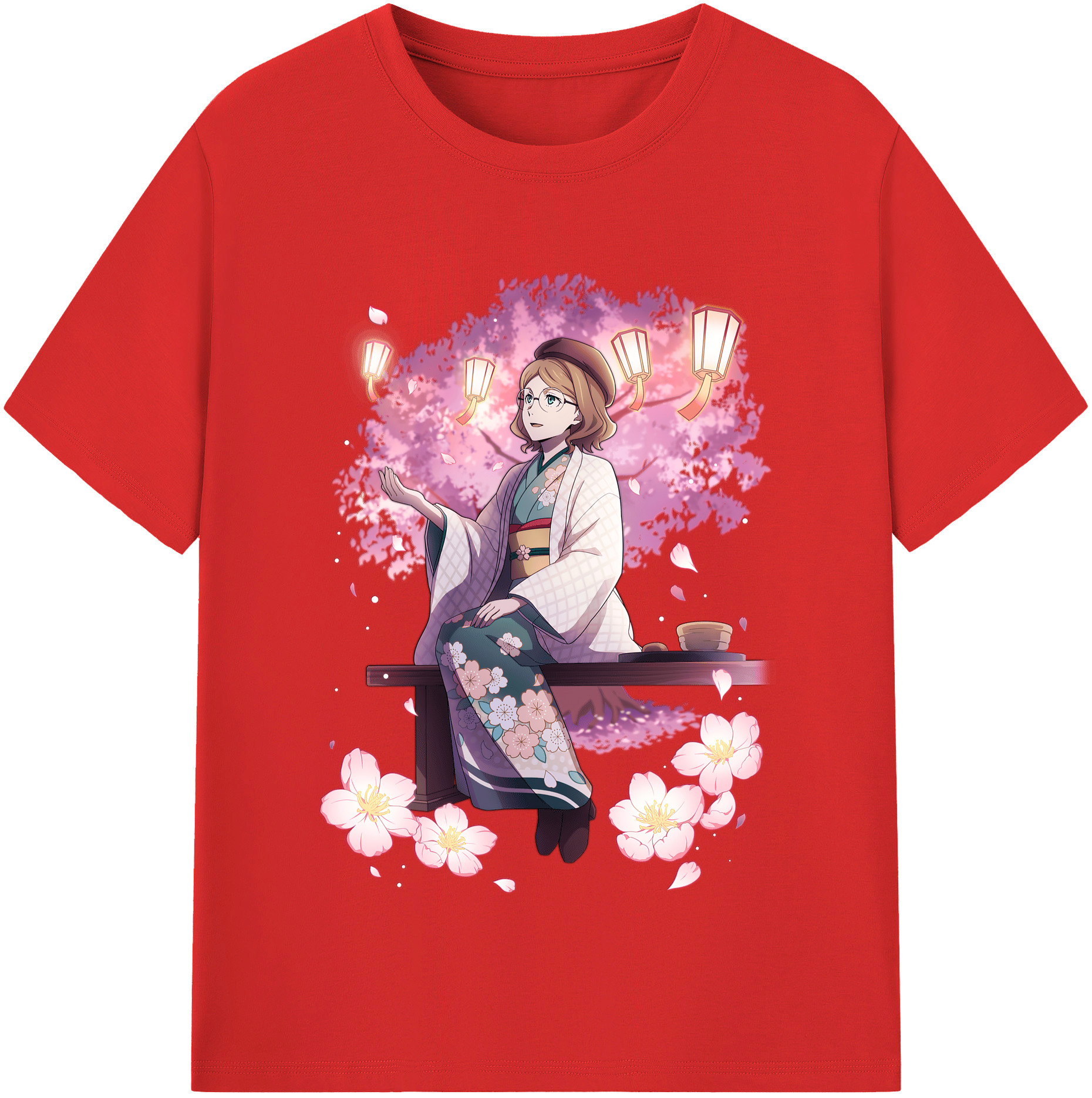（画像用） 文豪ストレイドッグス Bungo Stray Dogs レディースカジュアルプリントTシャツ（綿100％）