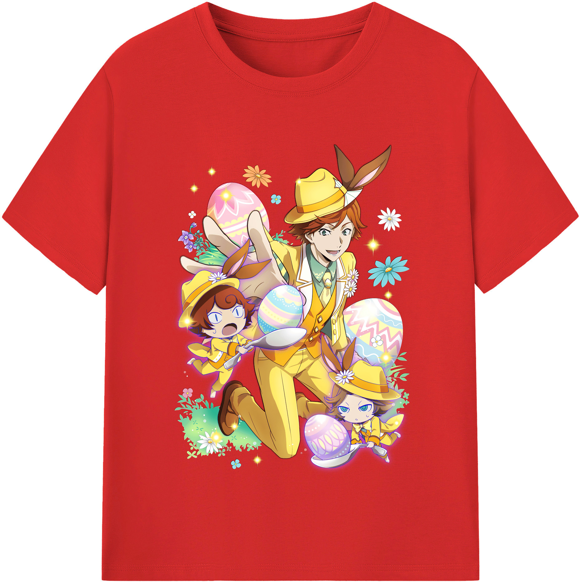 （画像用） 文豪ストレイドッグス Bungo Stray Dogs レディースカジュアルプリントTシャツ（綿100％）