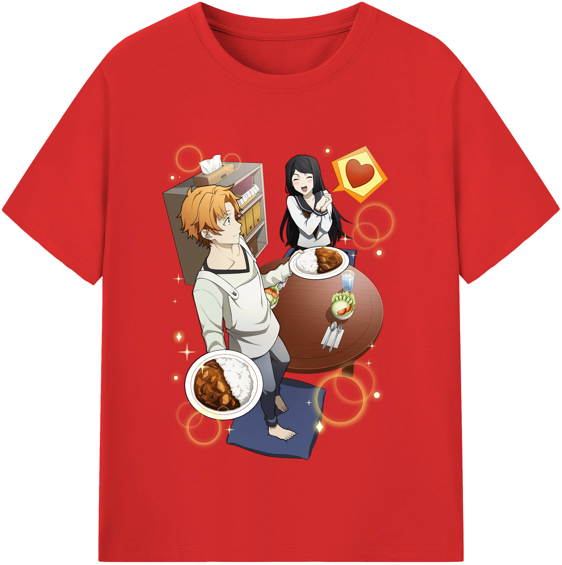 （画像用） 文豪ストレイドッグス Bungo Stray Dogs レディースカジュアルプリントTシャツ（綿100％）