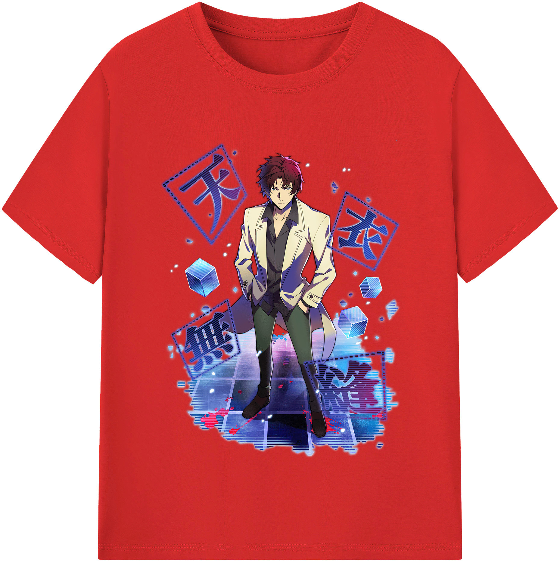 （画像用） 文豪ストレイドッグス Bungo Stray Dogs レディースカジュアルプリントTシャツ（綿100％）