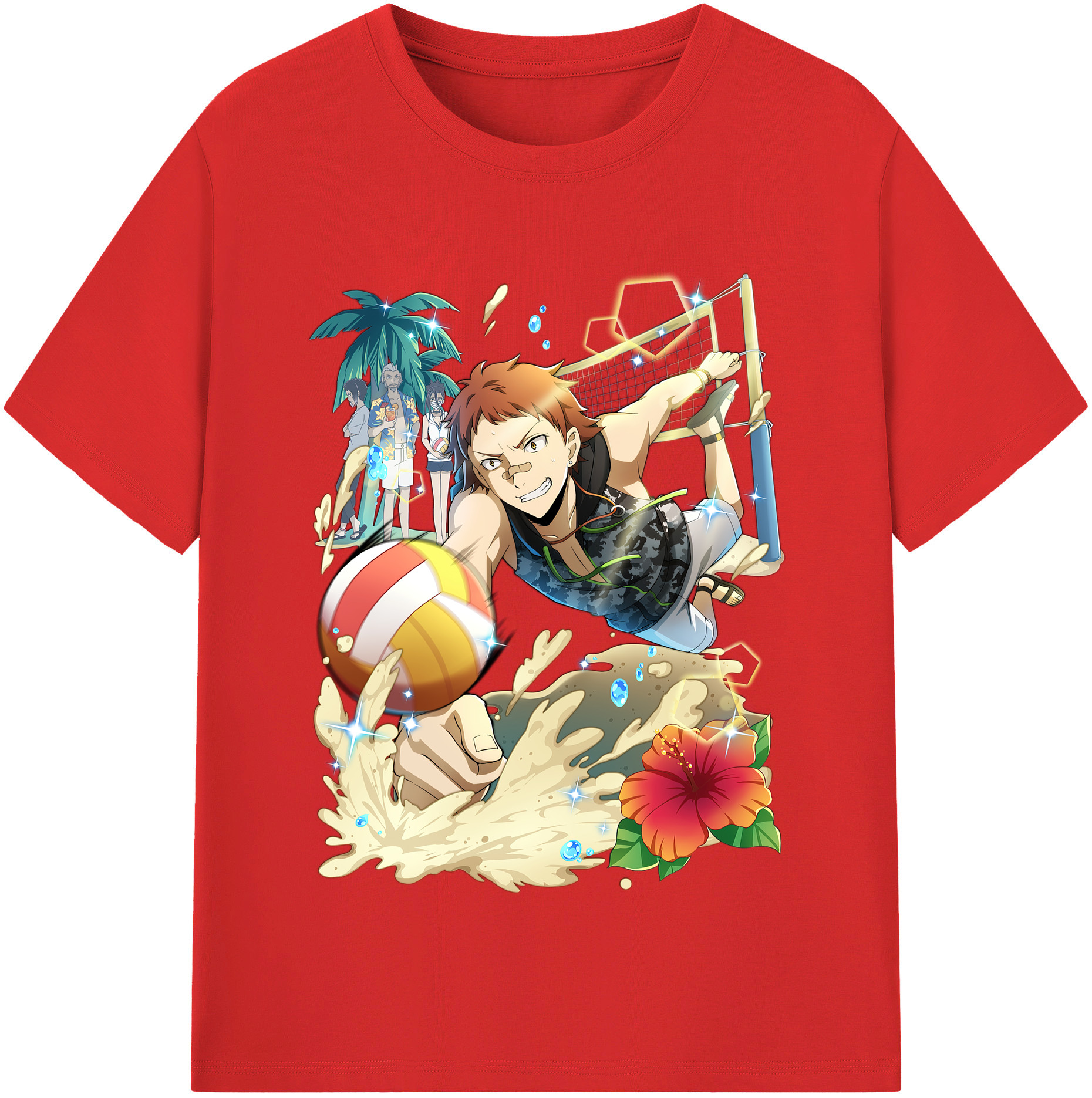 （画像用） 文豪ストレイドッグス Bungo Stray Dogs レディースカジュアルプリントTシャツ（綿100％）