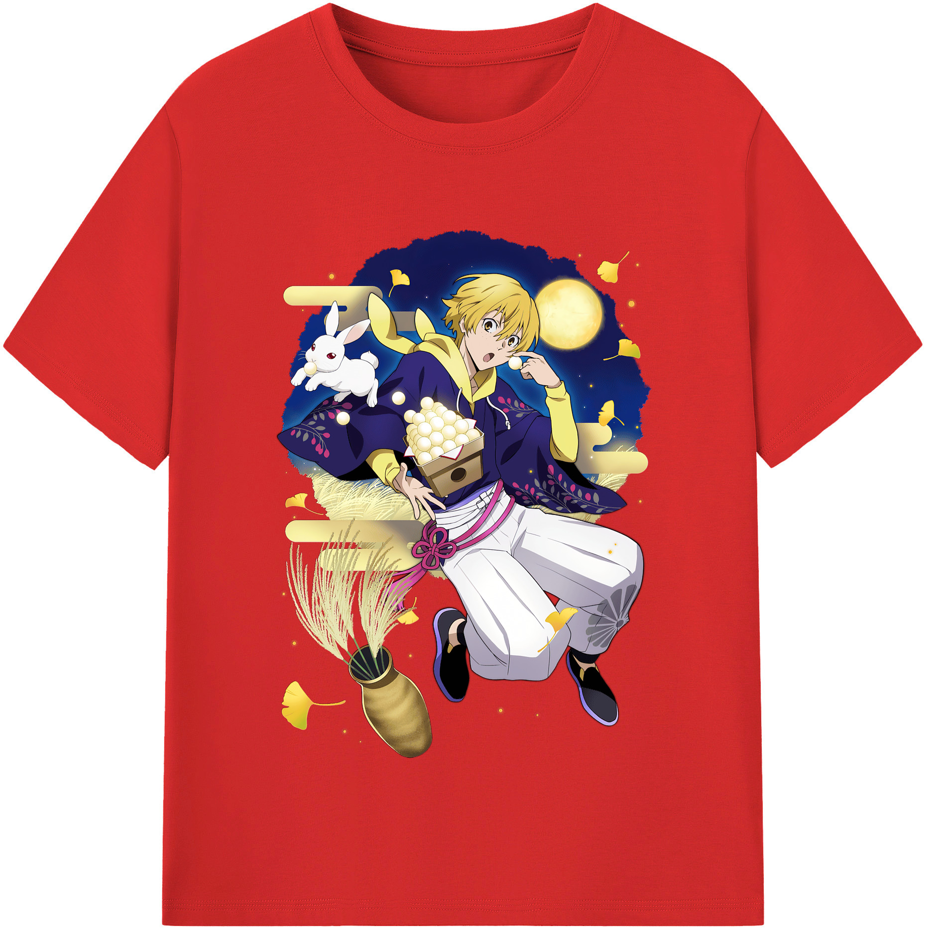 （画像用） 文豪ストレイドッグス Bungo Stray Dogs レディースカジュアルプリントTシャツ（綿100％）