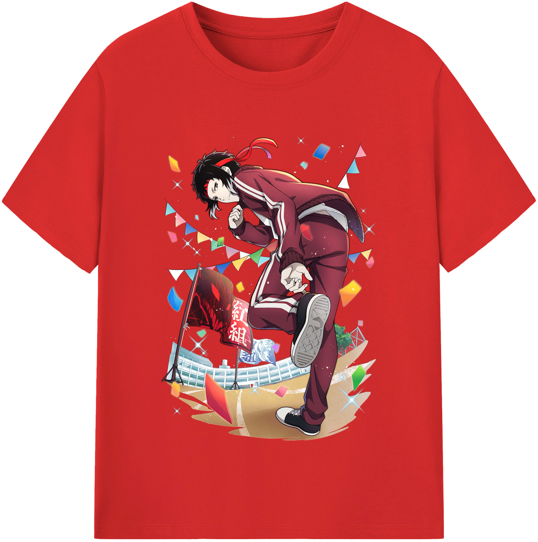 （画像用） 文豪ストレイドッグス Bungo Stray Dogs レディースカジュアルプリントTシャツ（綿100％）