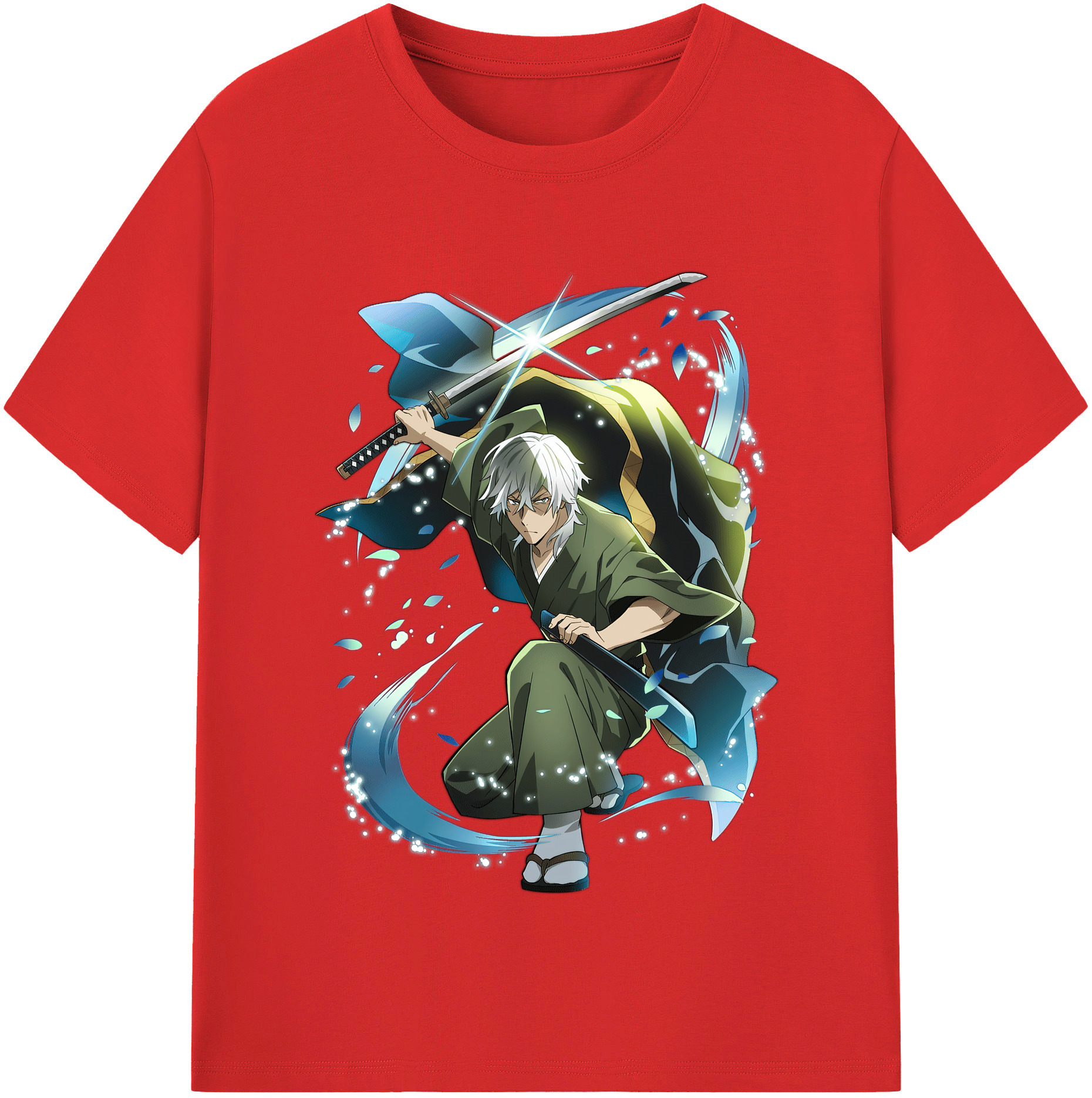 （画像用） 文豪ストレイドッグス Bungo Stray Dogs レディースカジュアルプリントTシャツ（綿100％）