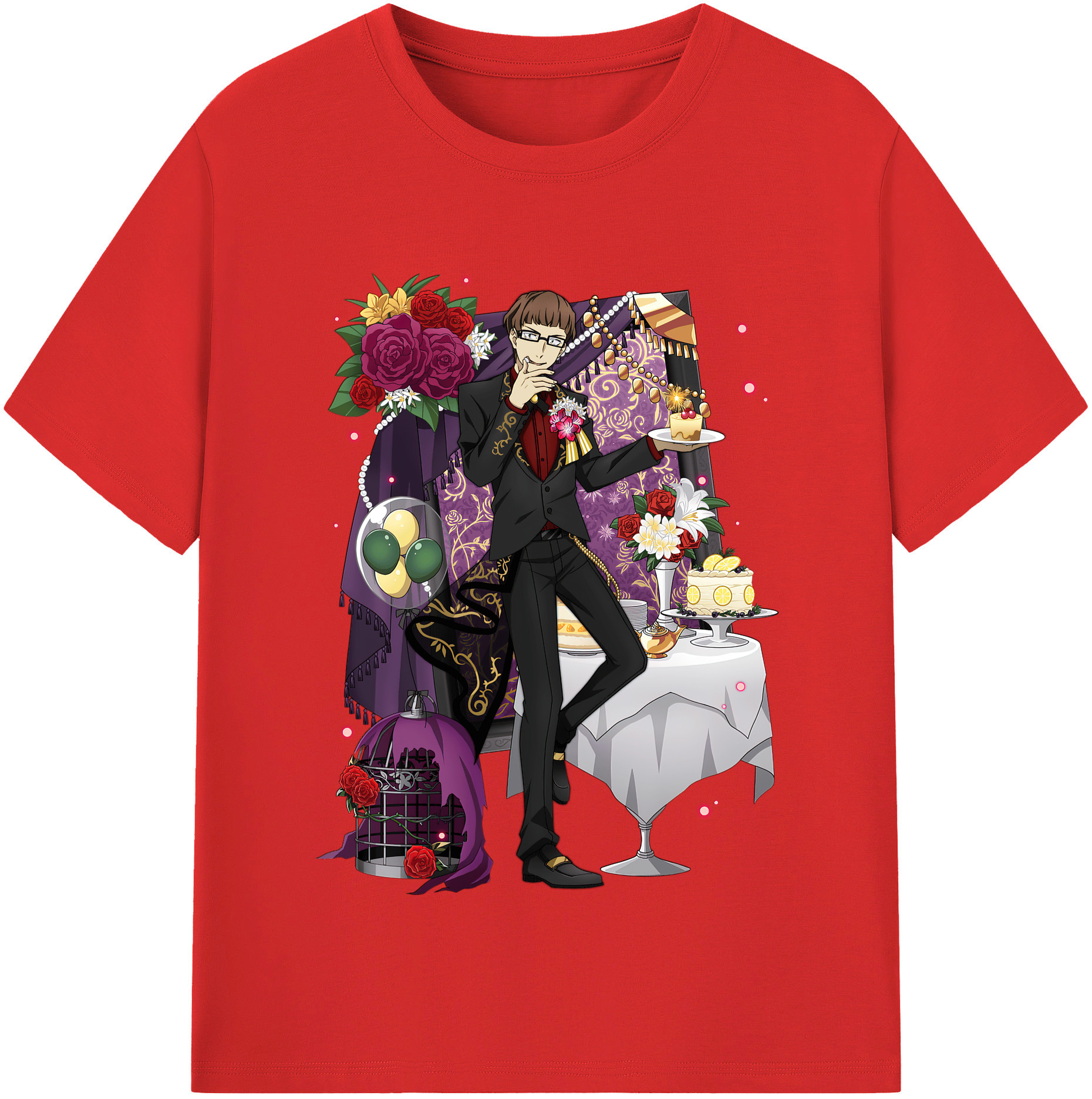 （画像用） 文豪ストレイドッグス Bungo Stray Dogs レディースカジュアルプリントTシャツ（綿100％）