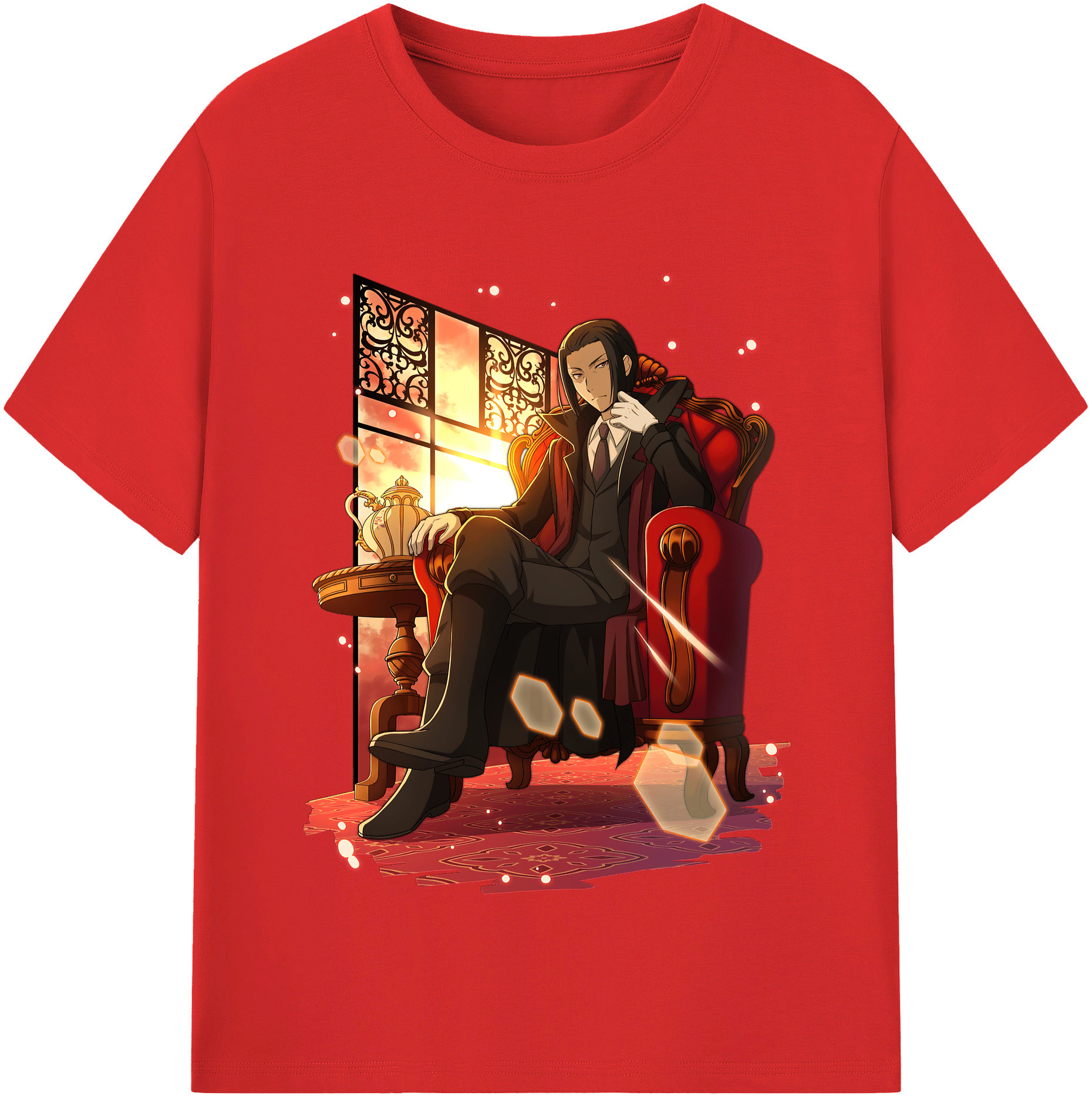 （画像用） 文豪ストレイドッグス Bungo Stray Dogs レディースカジュアルプリントTシャツ（綿100％）
