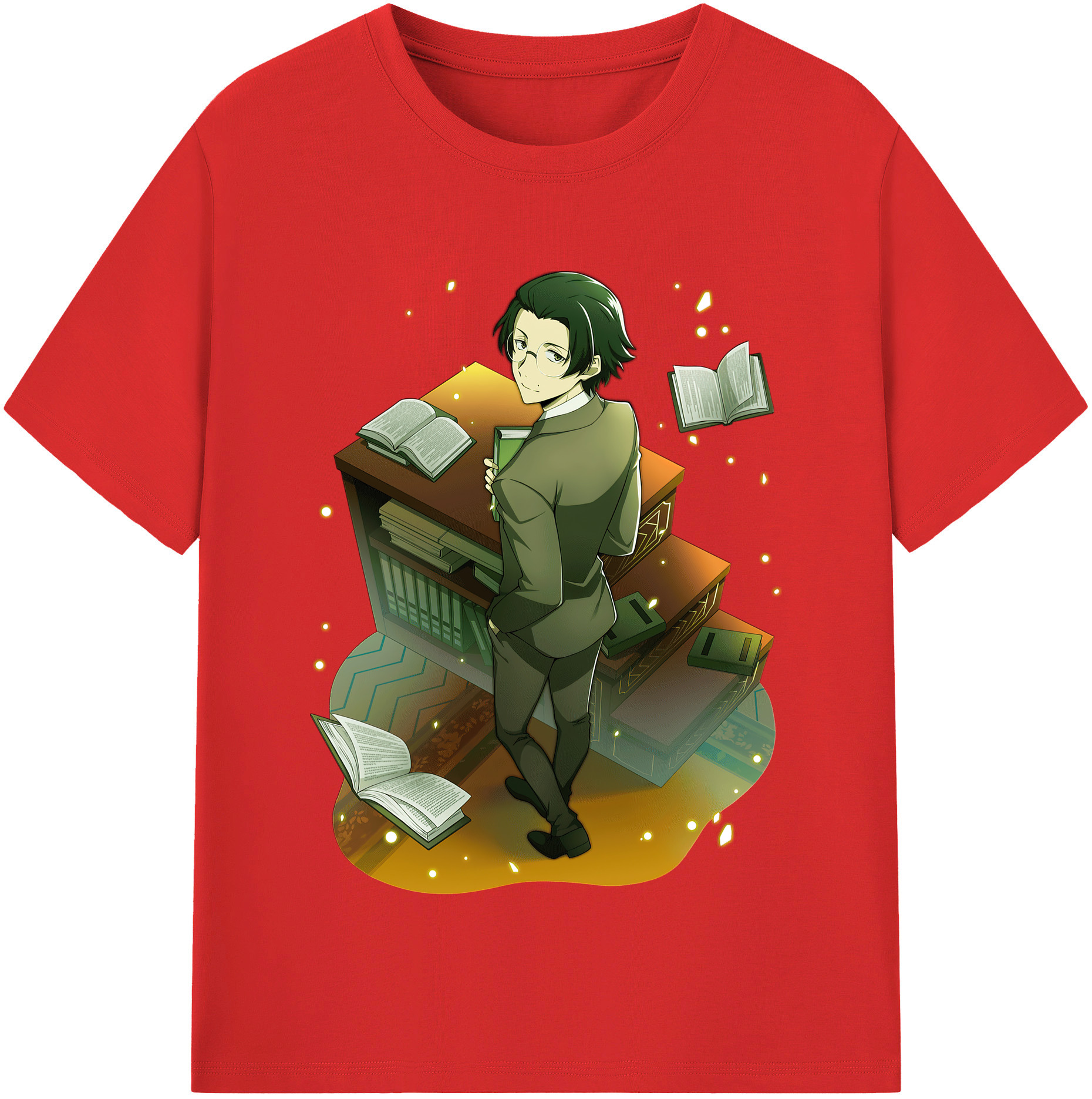 （画像用） 文豪ストレイドッグス Bungo Stray Dogs レディースカジュアルプリントTシャツ（綿100％）