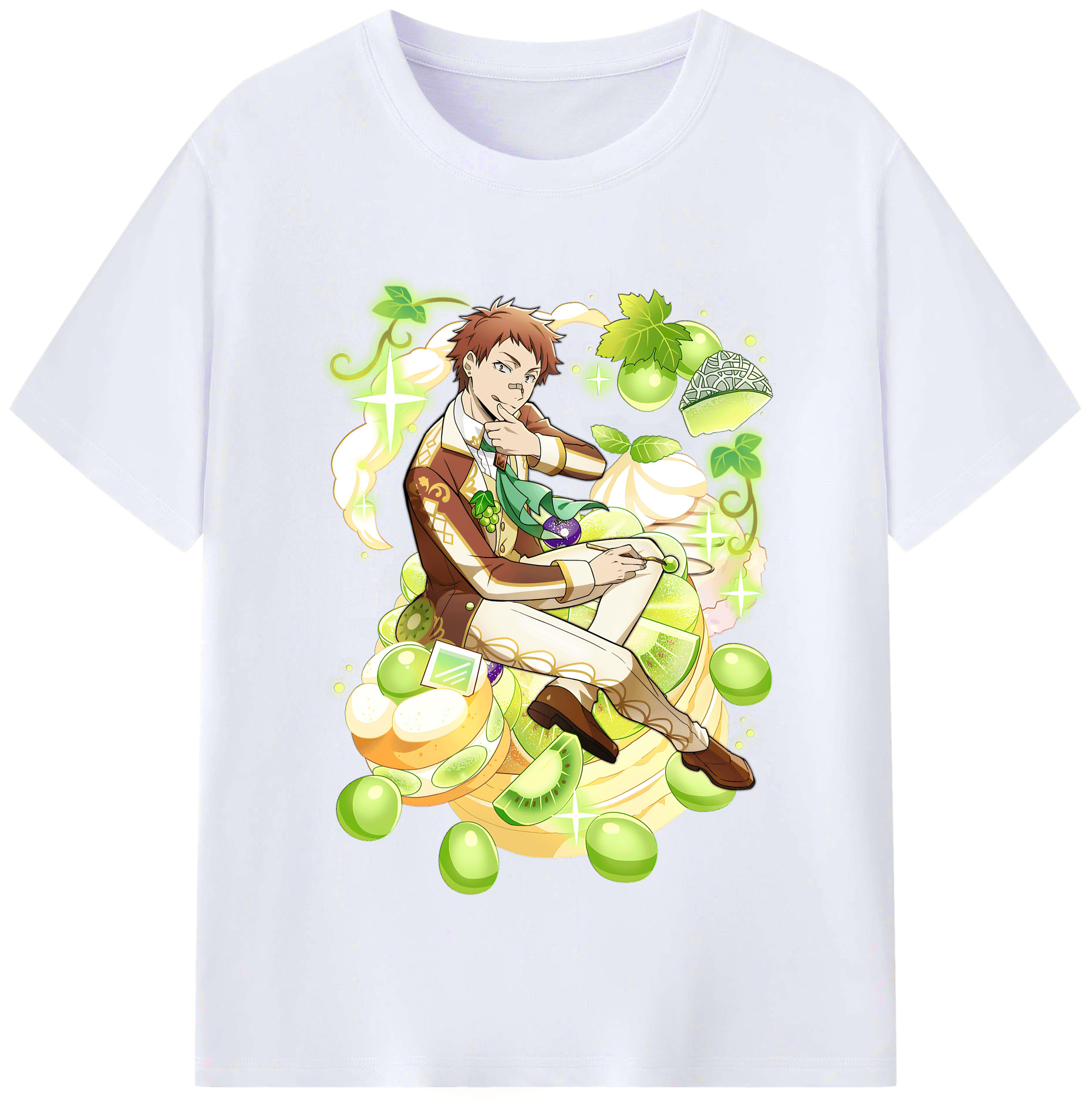 （画像用） 文豪ストレイドッグス Bungo Stray Dogs レディースカジュアルプリントTシャツ（綿100％）