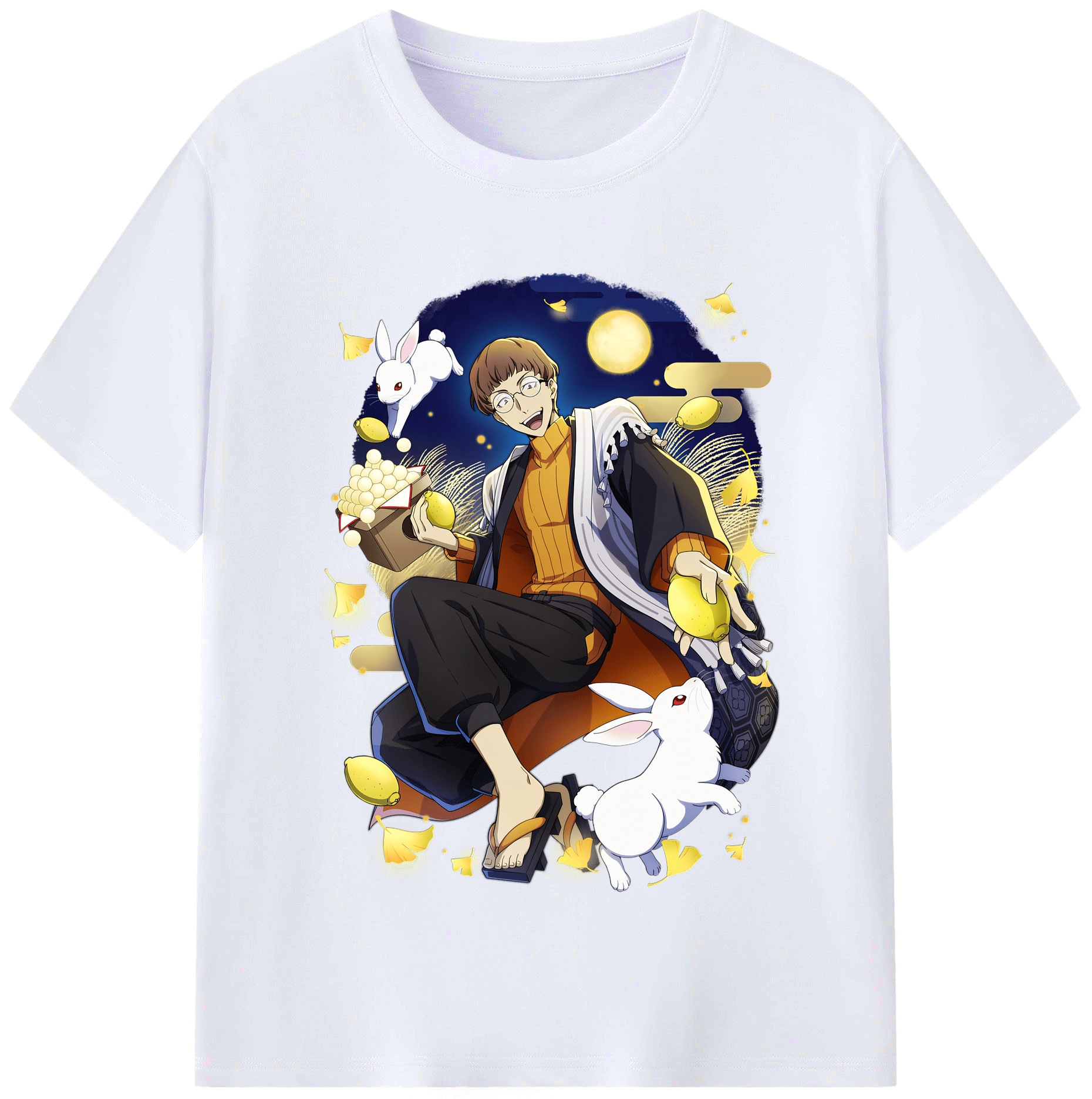 （画像用） 文豪ストレイドッグス Bungo Stray Dogs レディースカジュアルプリントTシャツ（綿100％）