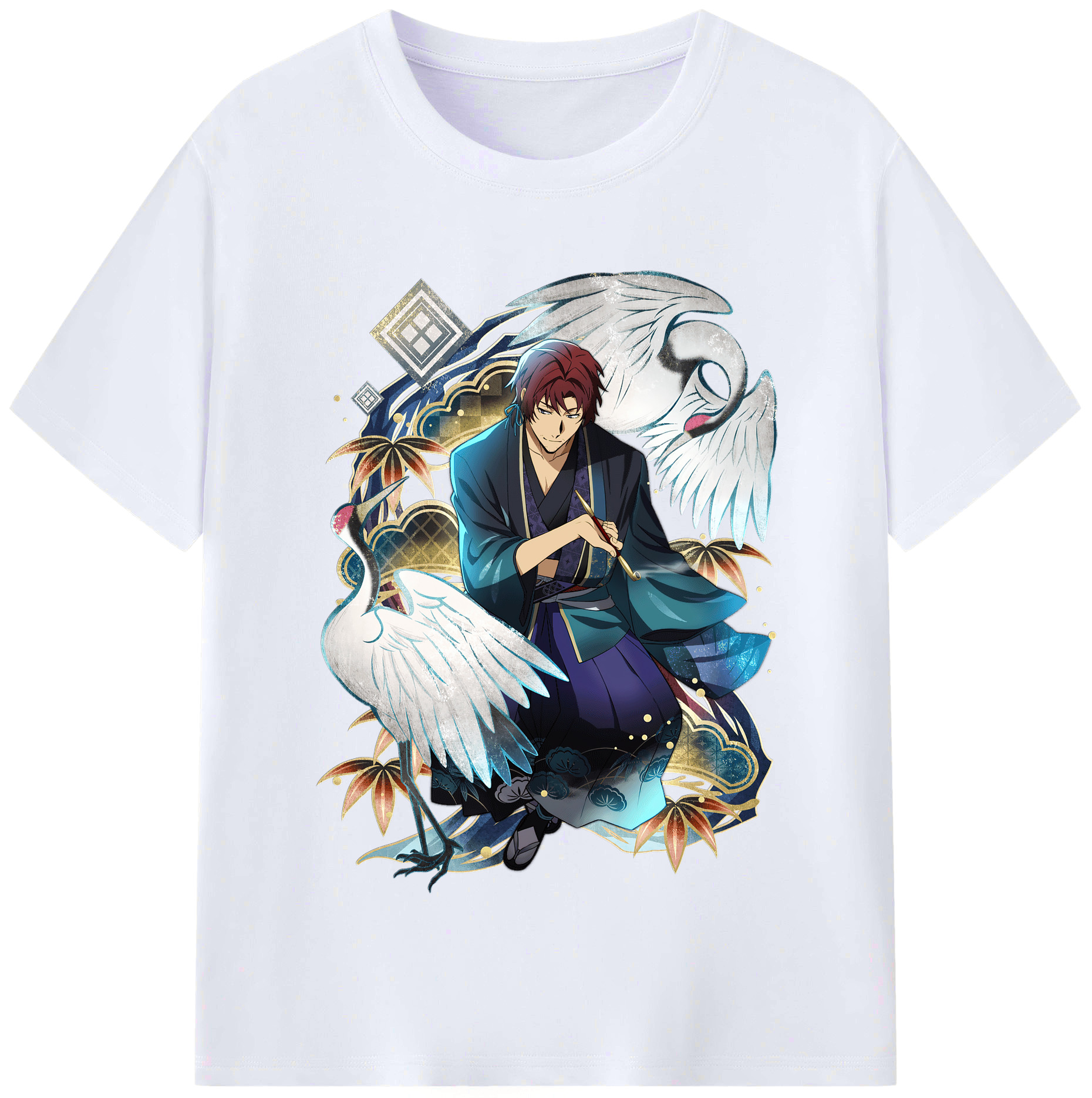 （画像用） 文豪ストレイドッグス Bungo Stray Dogs レディースカジュアルプリントTシャツ（綿100％）