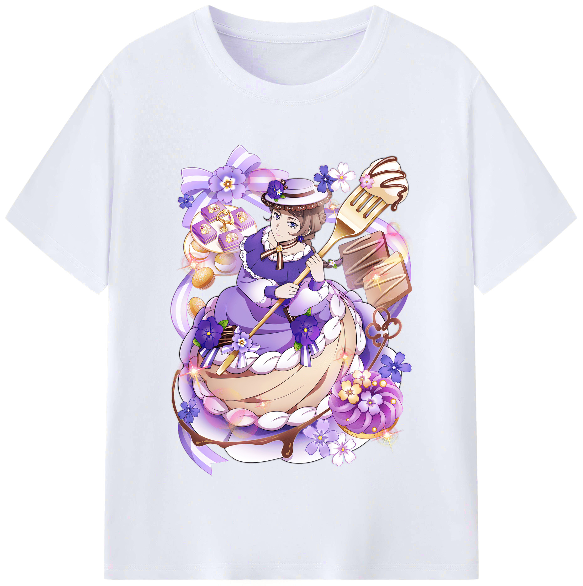 （画像用） 文豪ストレイドッグス Bungo Stray Dogs レディースカジュアルプリントTシャツ（綿100％）