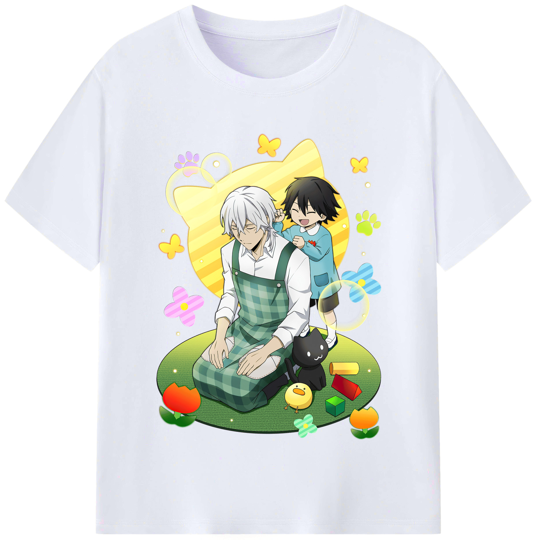 （画像用） 文豪ストレイドッグス Bungo Stray Dogs レディースカジュアルプリントTシャツ（綿100％）
