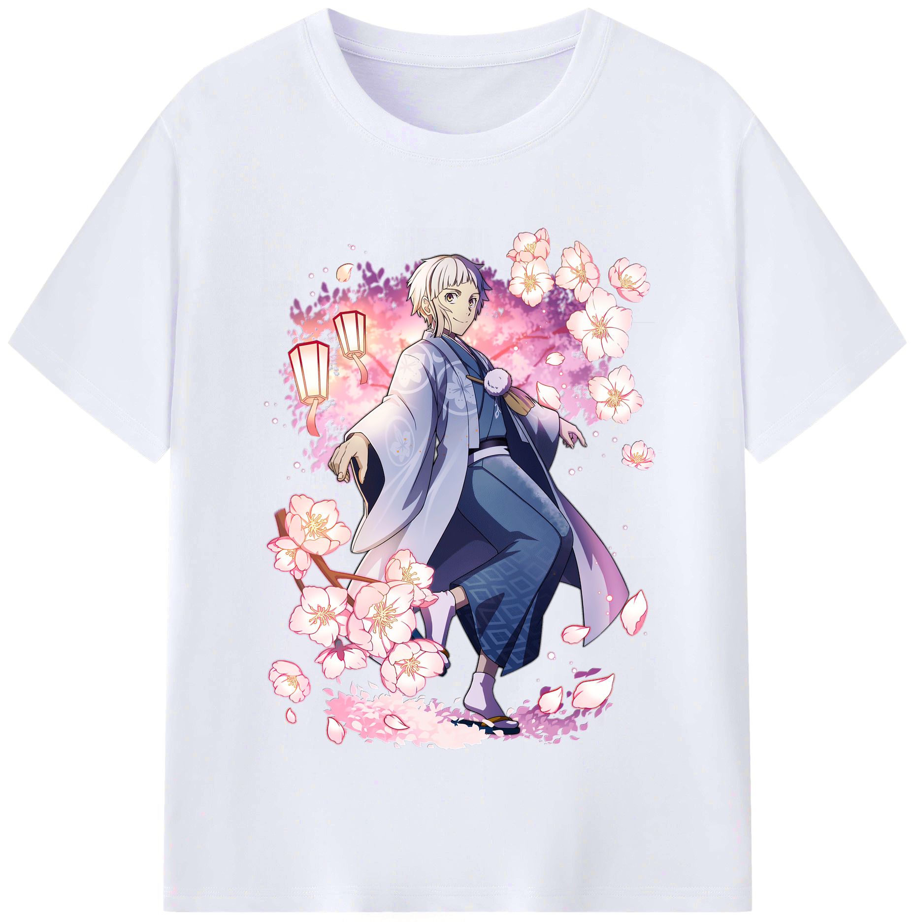 （画像用） 文豪ストレイドッグス Bungo Stray Dogs レディースカジュアルプリントTシャツ（綿100％）