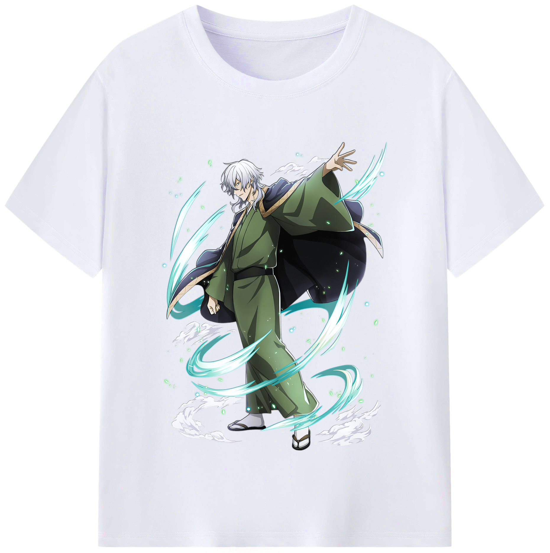 （画像用） 文豪ストレイドッグス Bungo Stray Dogs レディースカジュアルプリントTシャツ（綿100％）