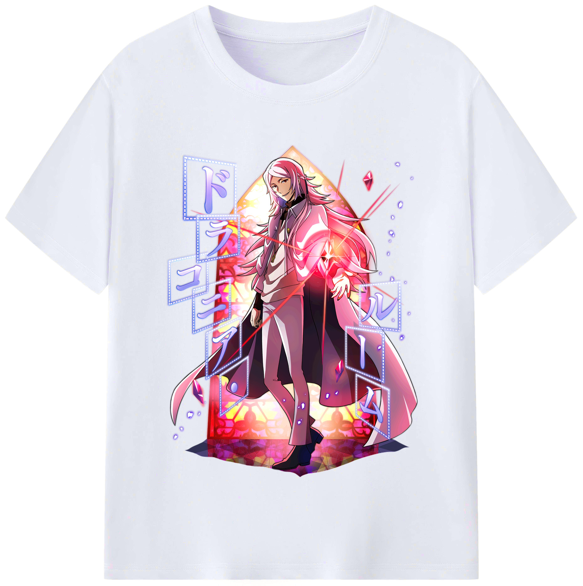 （画像用） 文豪ストレイドッグス Bungo Stray Dogs レディースカジュアルプリントTシャツ（綿100％）
