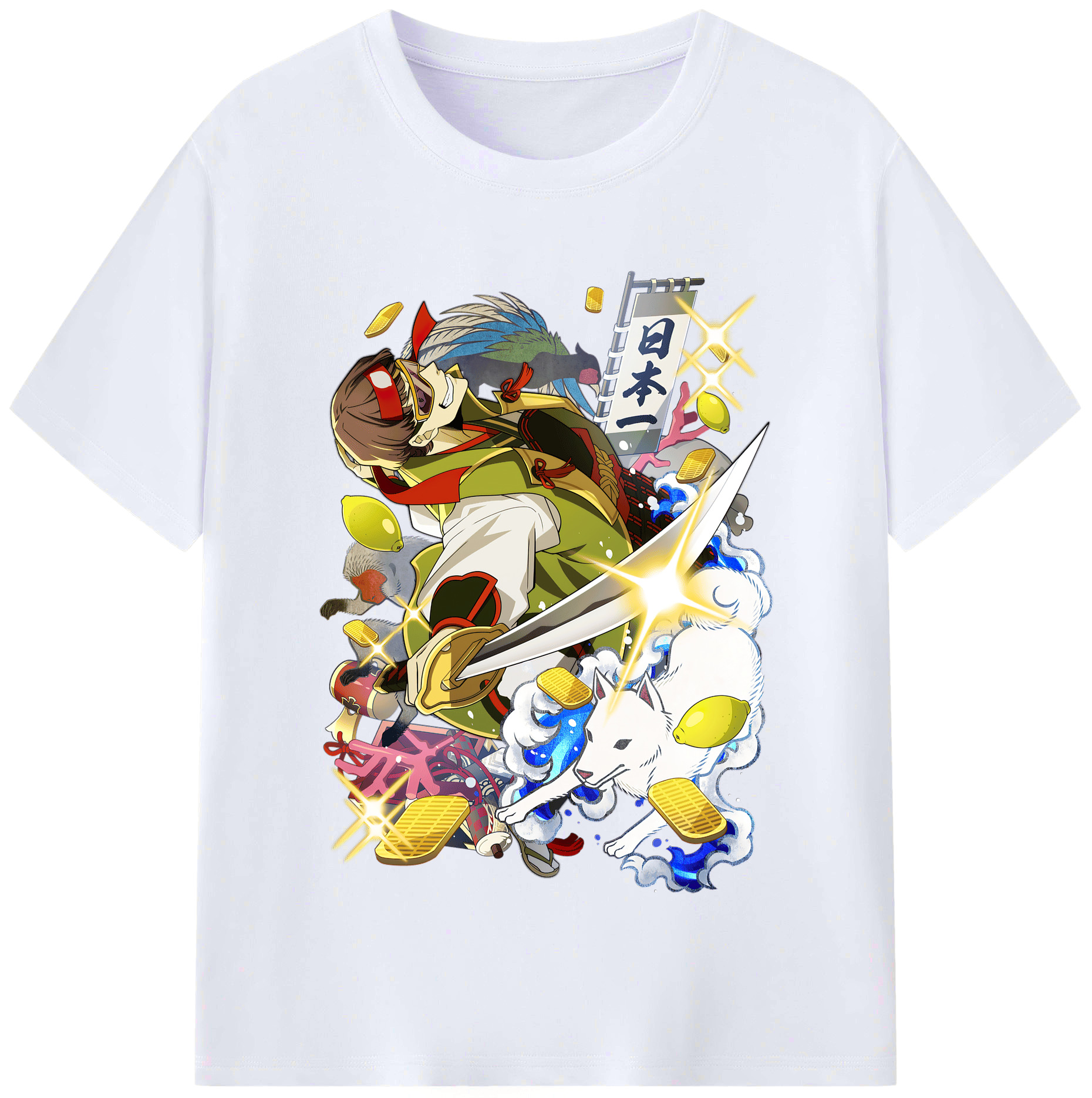 （画像用） 文豪ストレイドッグス Bungo Stray Dogs レディースカジュアルプリントTシャツ（綿100％）