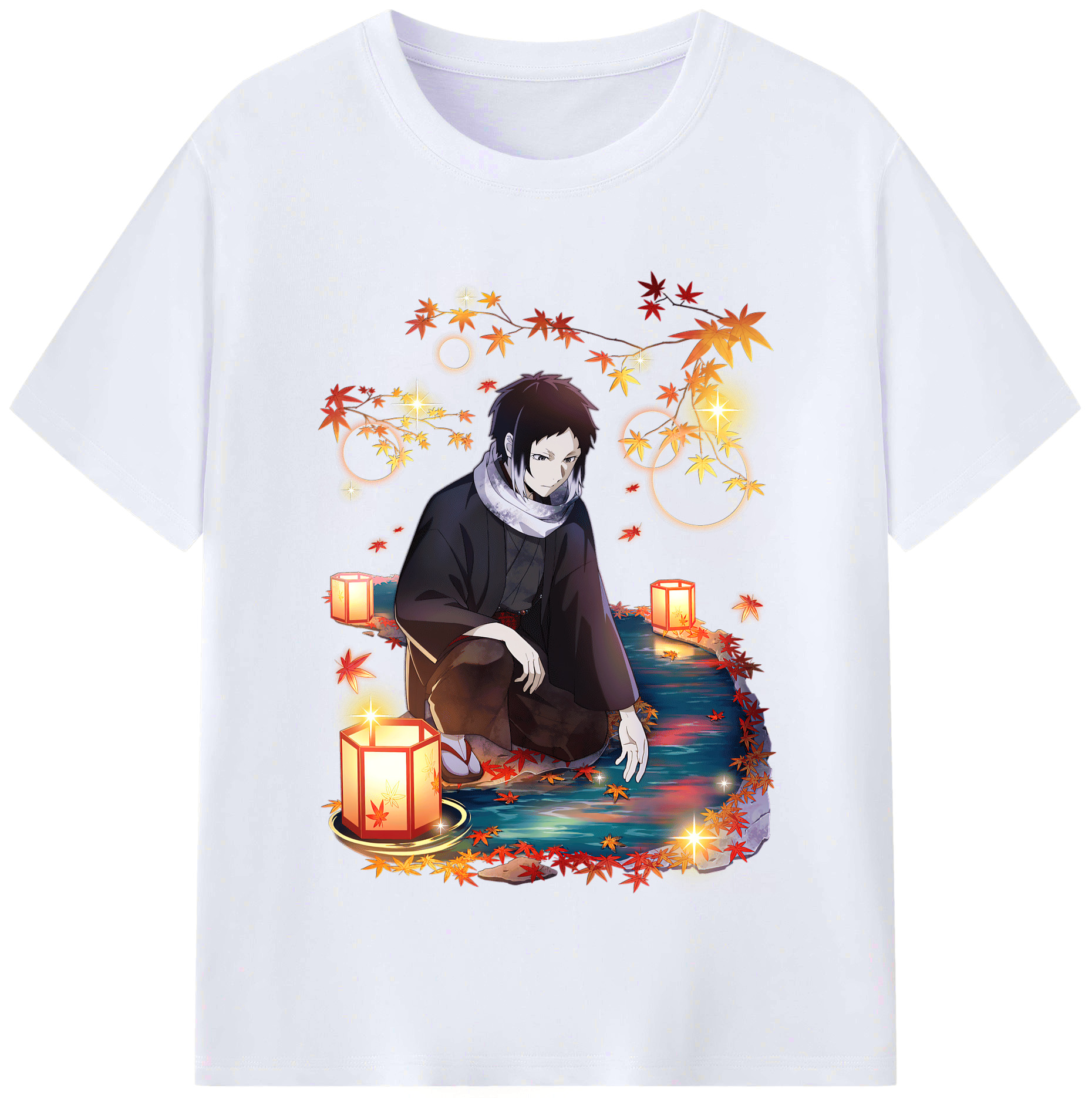 （画像用） 文豪ストレイドッグス Bungo Stray Dogs レディースカジュアルプリントTシャツ（綿100％）