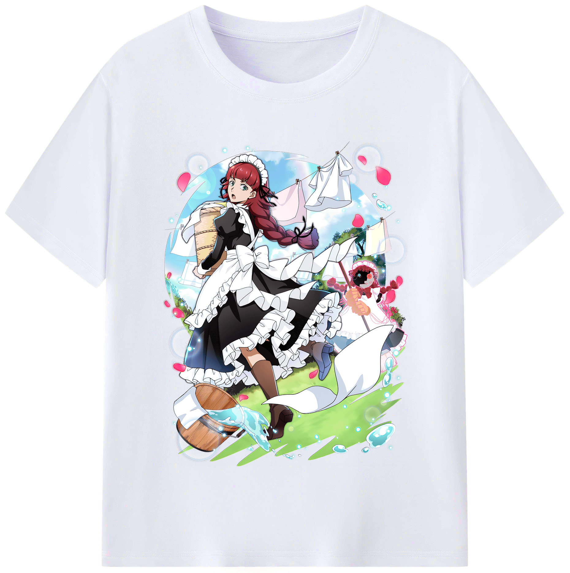 （画像用） 文豪ストレイドッグス Bungo Stray Dogs レディースカジュアルプリントTシャツ（綿100％）