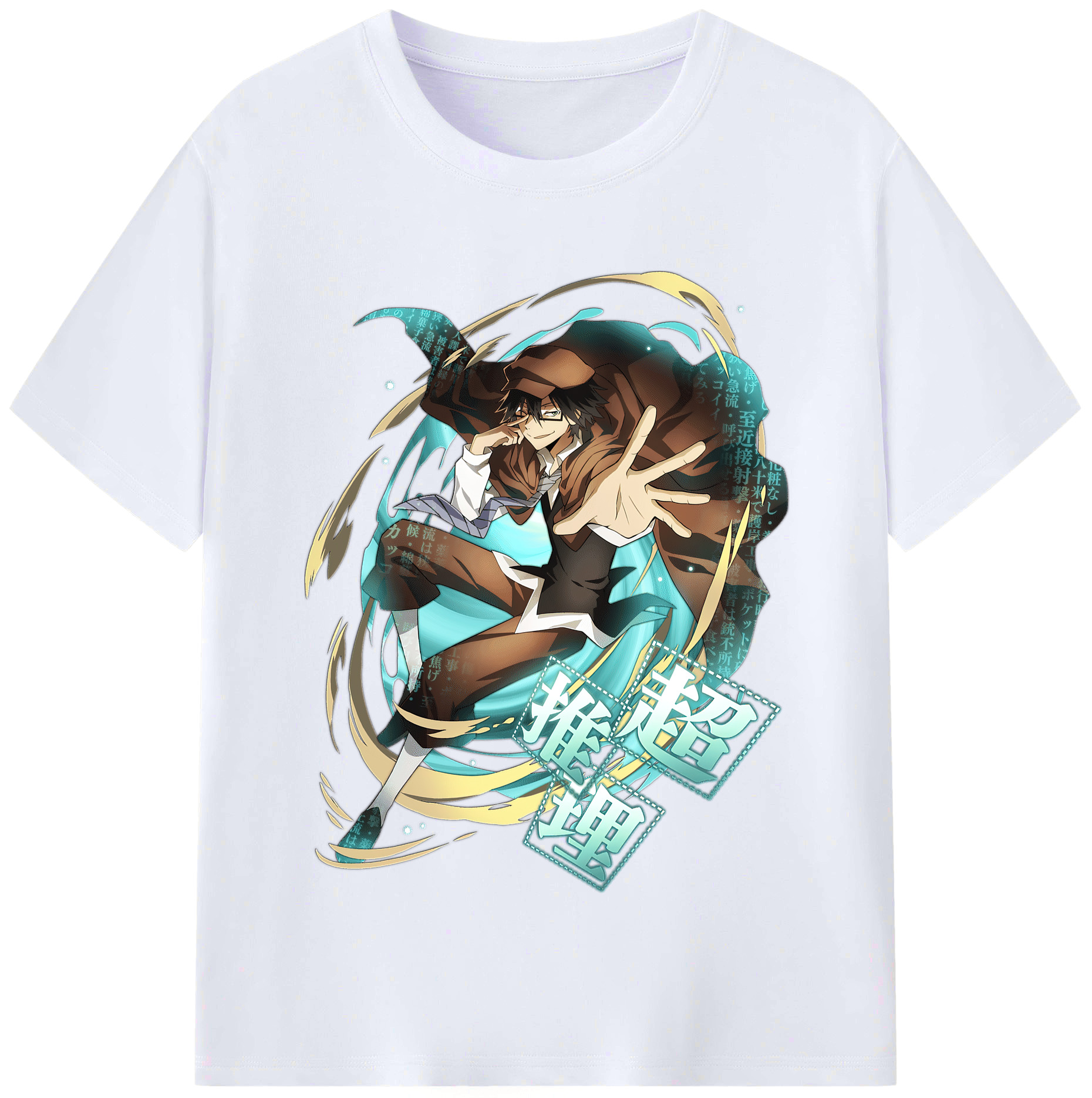 （画像用） 文豪ストレイドッグス Bungo Stray Dogs レディースカジュアルプリントTシャツ（綿100％）