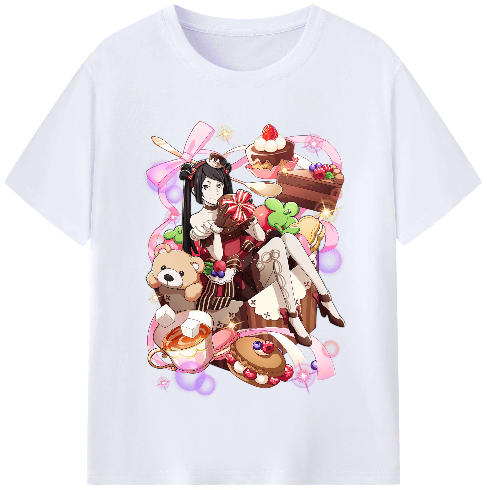 （画像用） 文豪ストレイドッグス Bungo Stray Dogs レディースカジュアルプリントTシャツ（綿100％）
