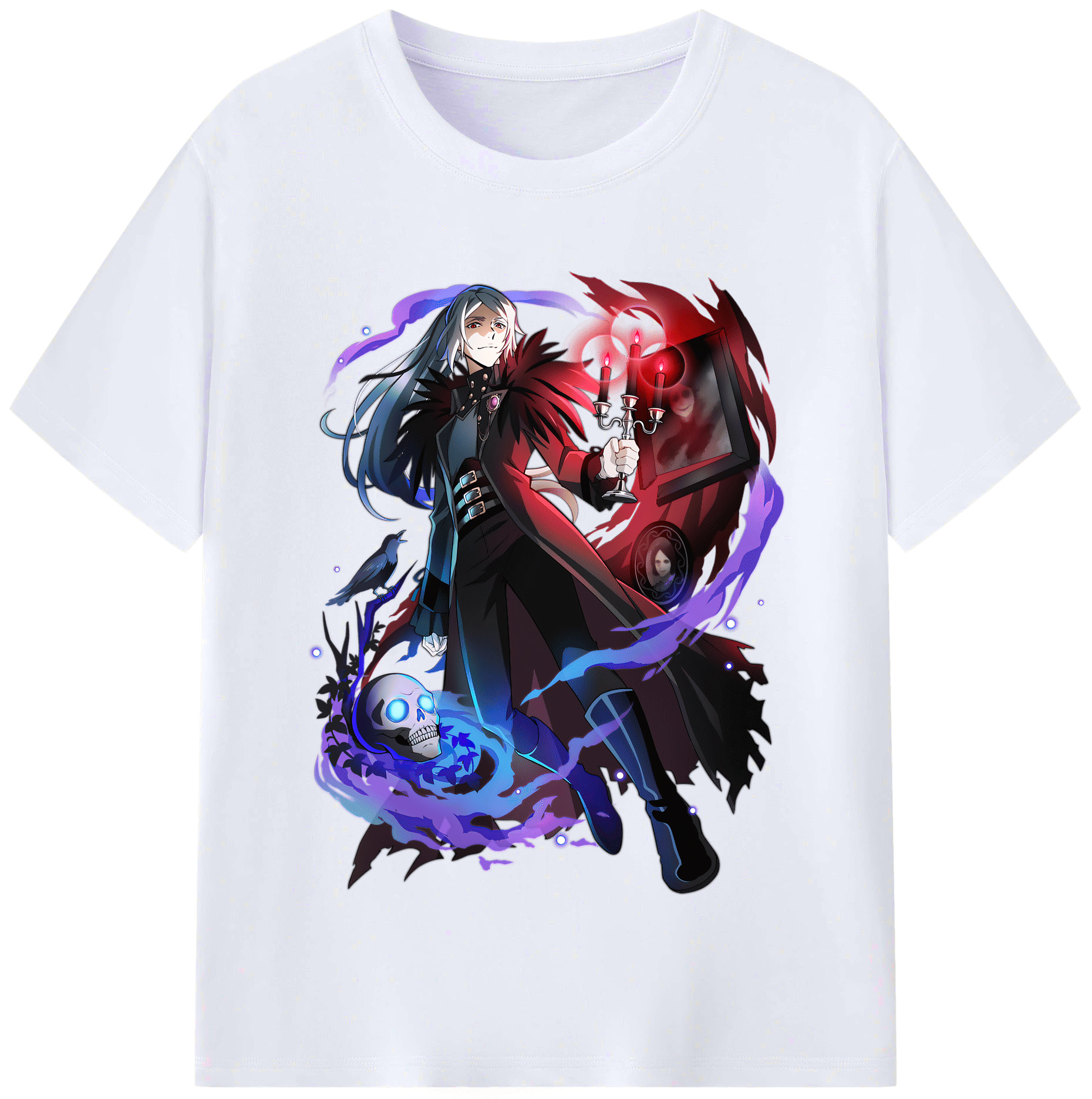 （画像用） 文豪ストレイドッグス Bungo Stray Dogs レディースカジュアルプリントTシャツ（綿100％）