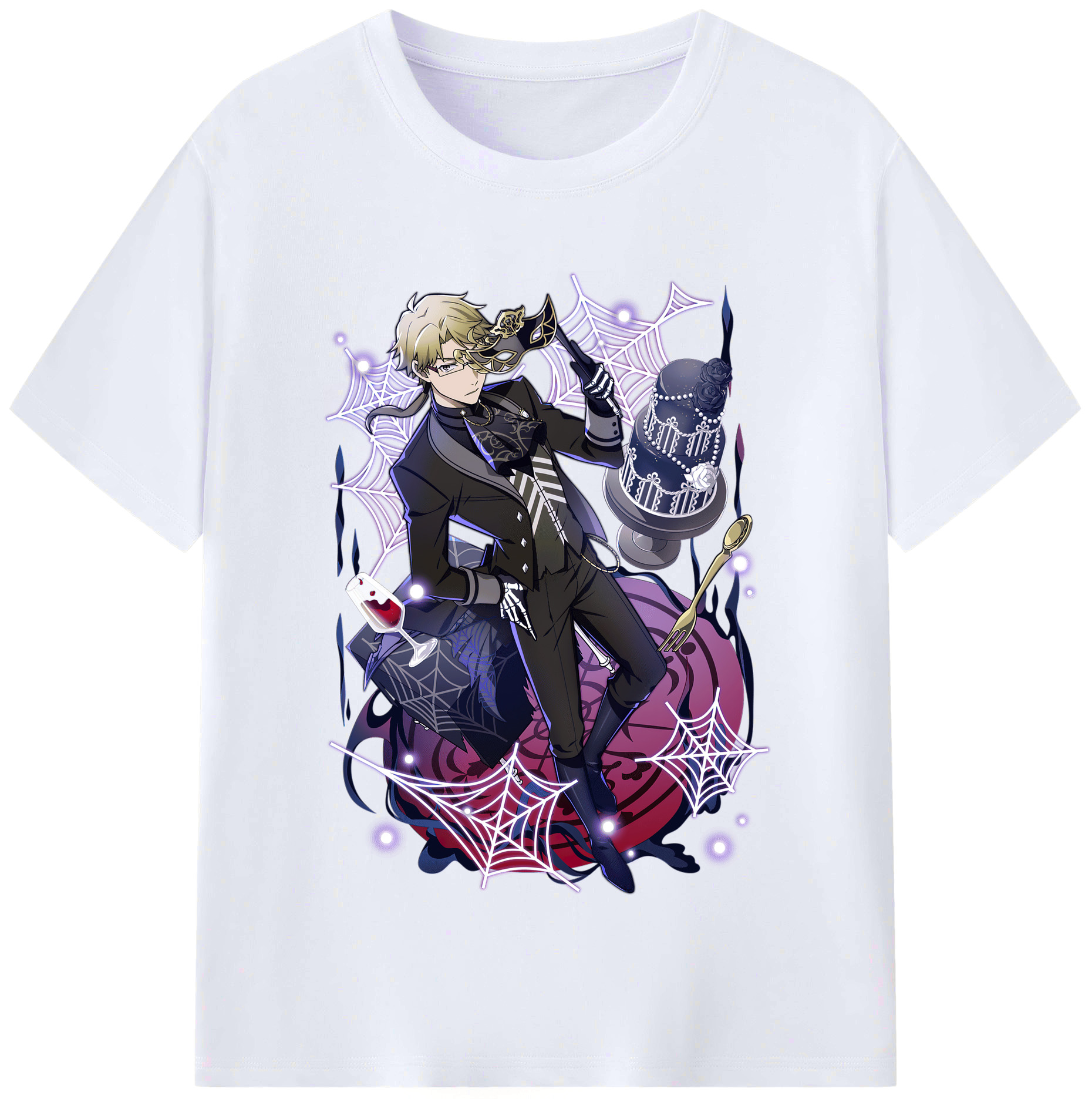 （画像用） 文豪ストレイドッグス Bungo Stray Dogs レディースカジュアルプリントTシャツ（綿100％）