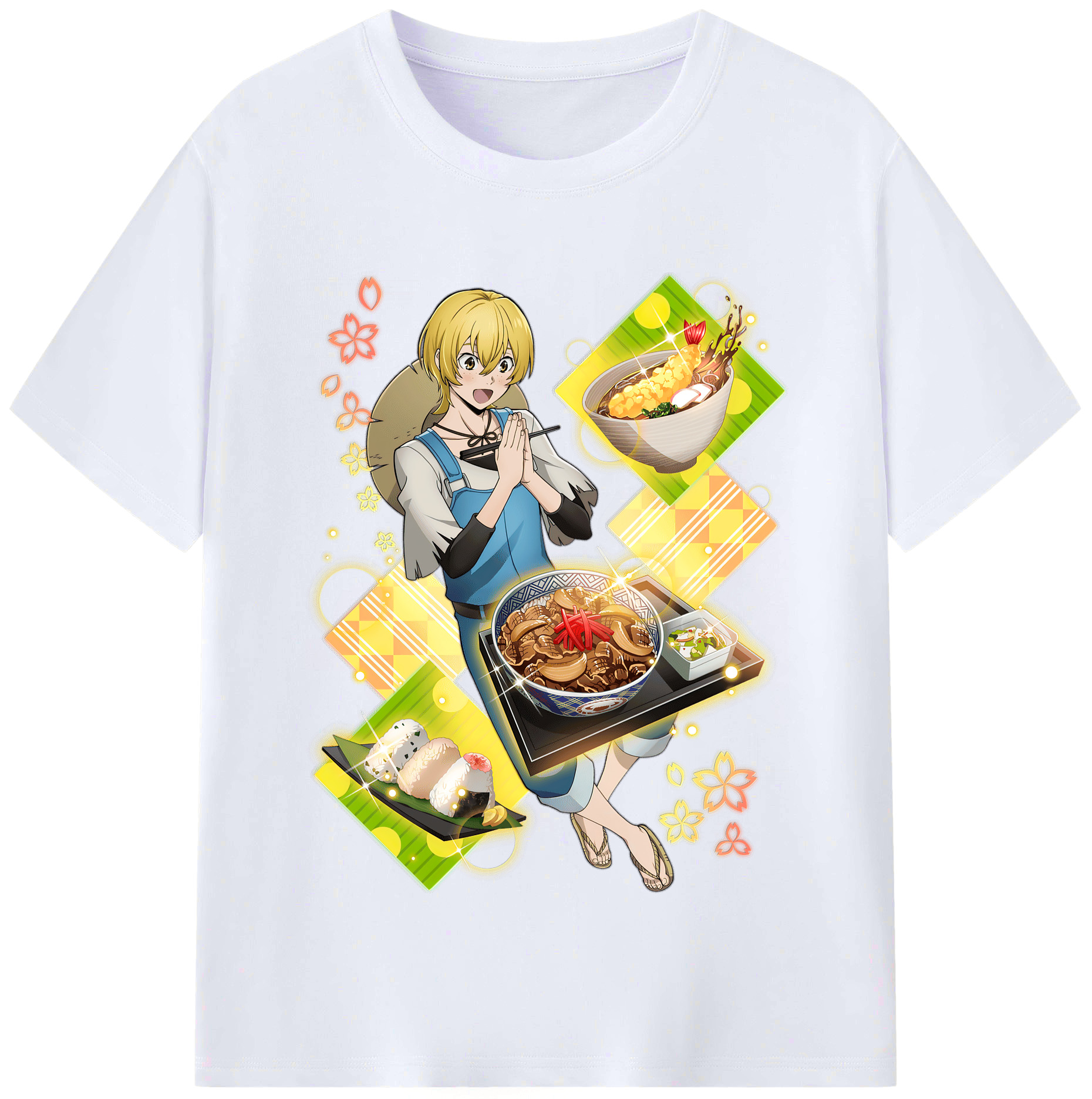 （画像用） 文豪ストレイドッグス Bungo Stray Dogs レディースカジュアルプリントTシャツ（綿100％）