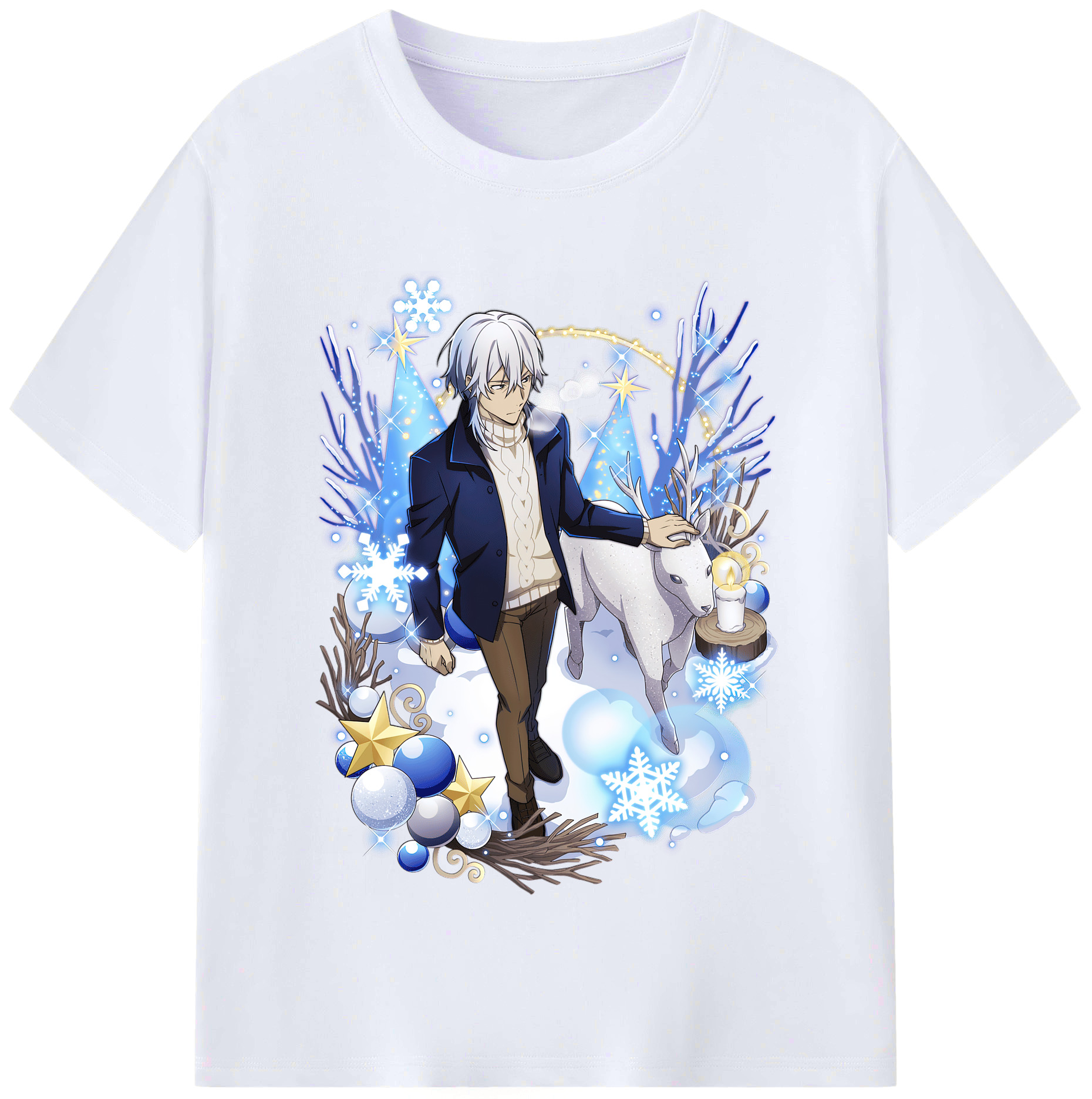 （画像用） 文豪ストレイドッグス Bungo Stray Dogs レディースカジュアルプリントTシャツ（綿100％）