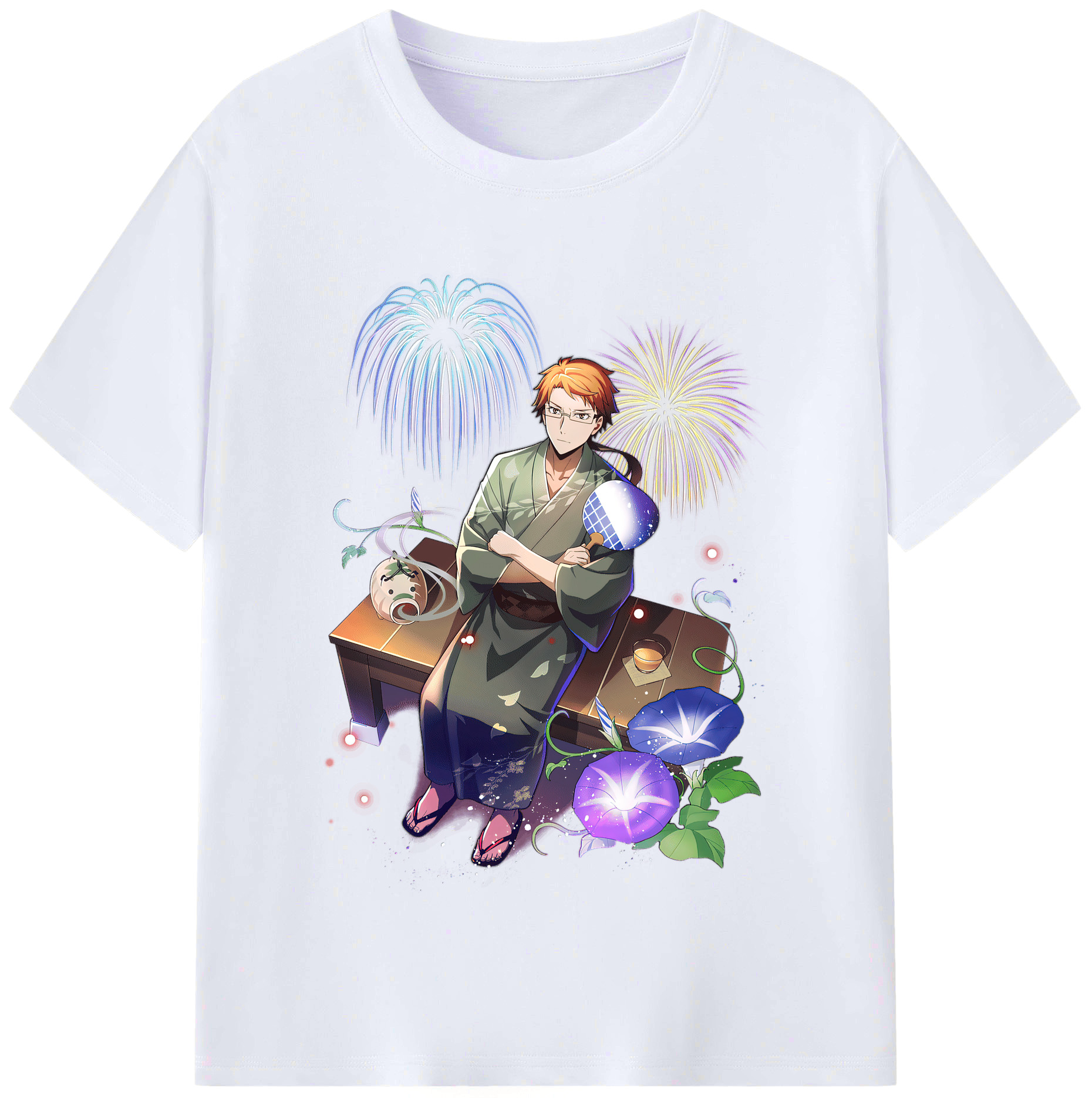 （画像用） 文豪ストレイドッグス Bungo Stray Dogs レディースカジュアルプリントTシャツ（綿100％）
