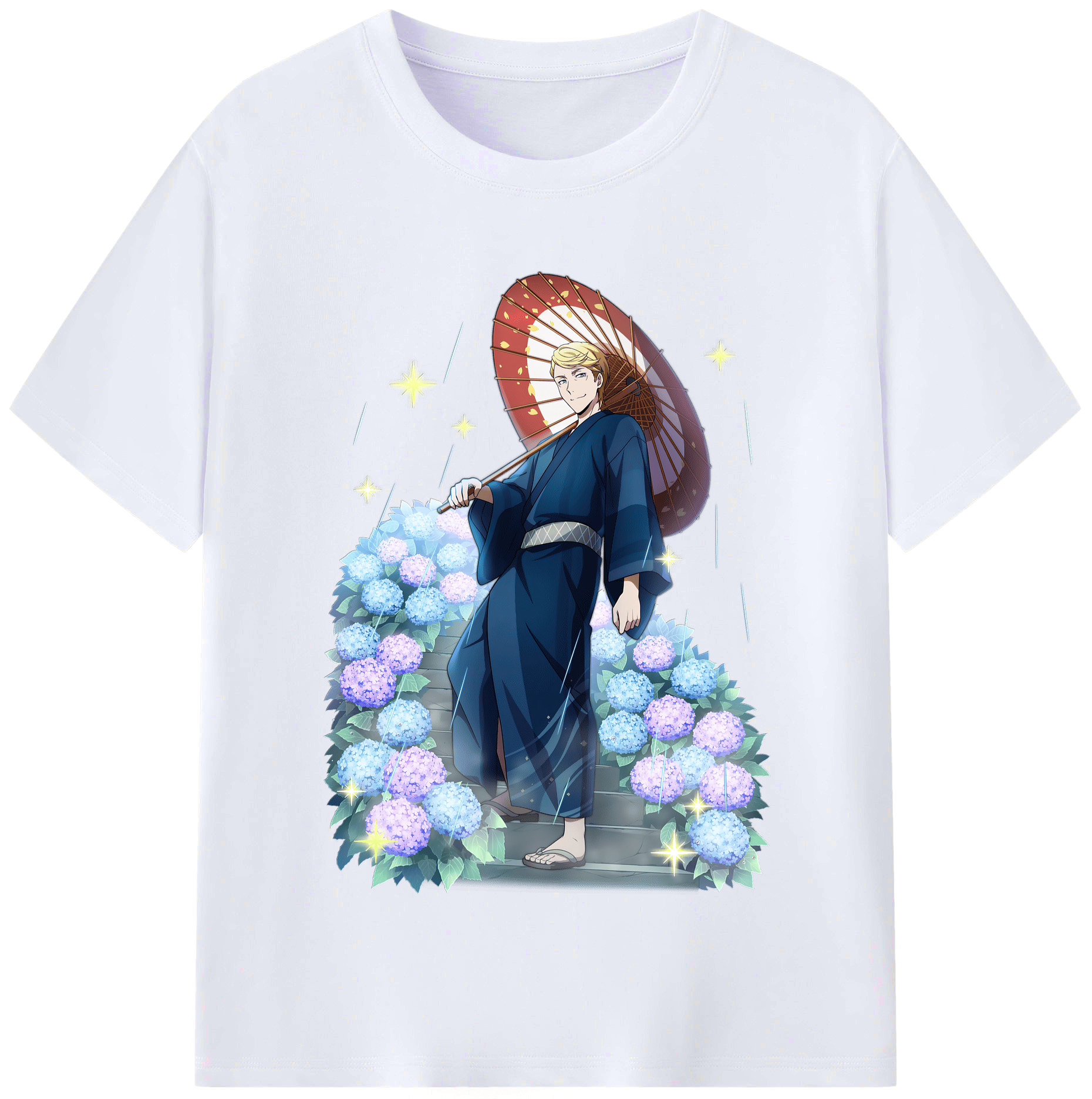 （画像用） 文豪ストレイドッグス Bungo Stray Dogs レディースカジュアルプリントTシャツ（綿100％）