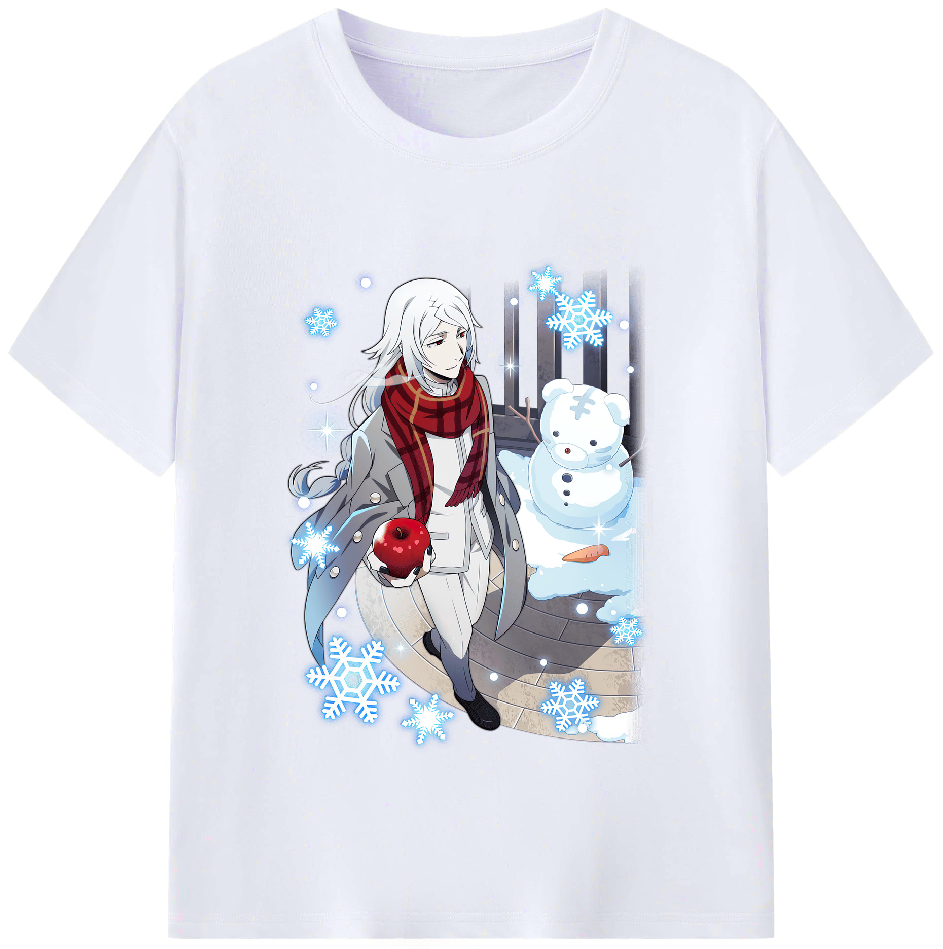 （画像用） 文豪ストレイドッグス Bungo Stray Dogs レディースカジュアルプリントTシャツ（綿100％）