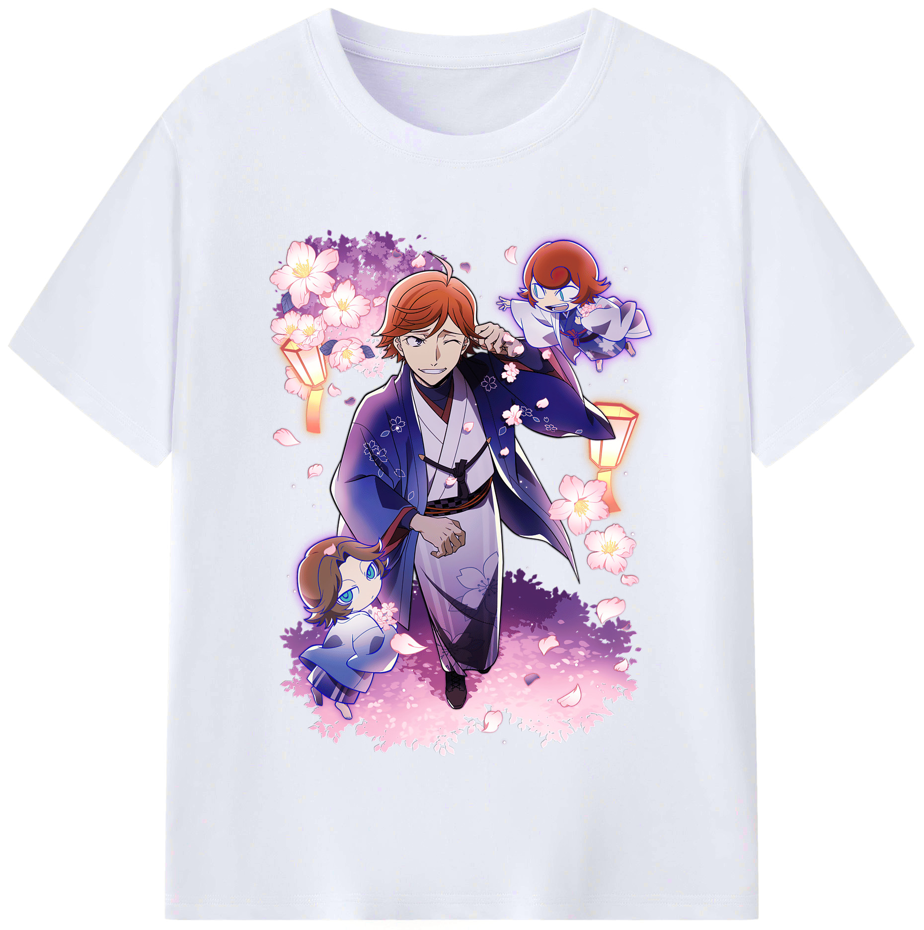 （画像用） 文豪ストレイドッグス Bungo Stray Dogs レディースカジュアルプリントTシャツ（綿100％）