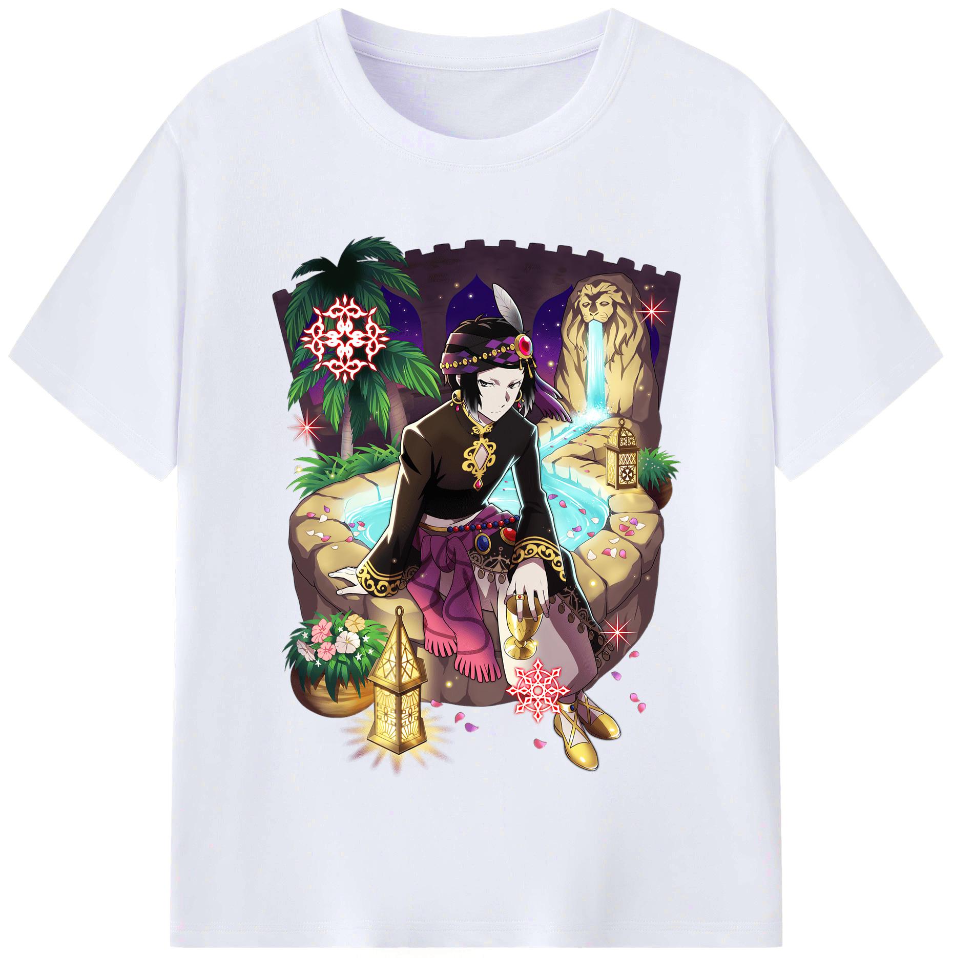 （画像用） 文豪ストレイドッグス Bungo Stray Dogs レディースカジュアルプリントTシャツ（綿100％）