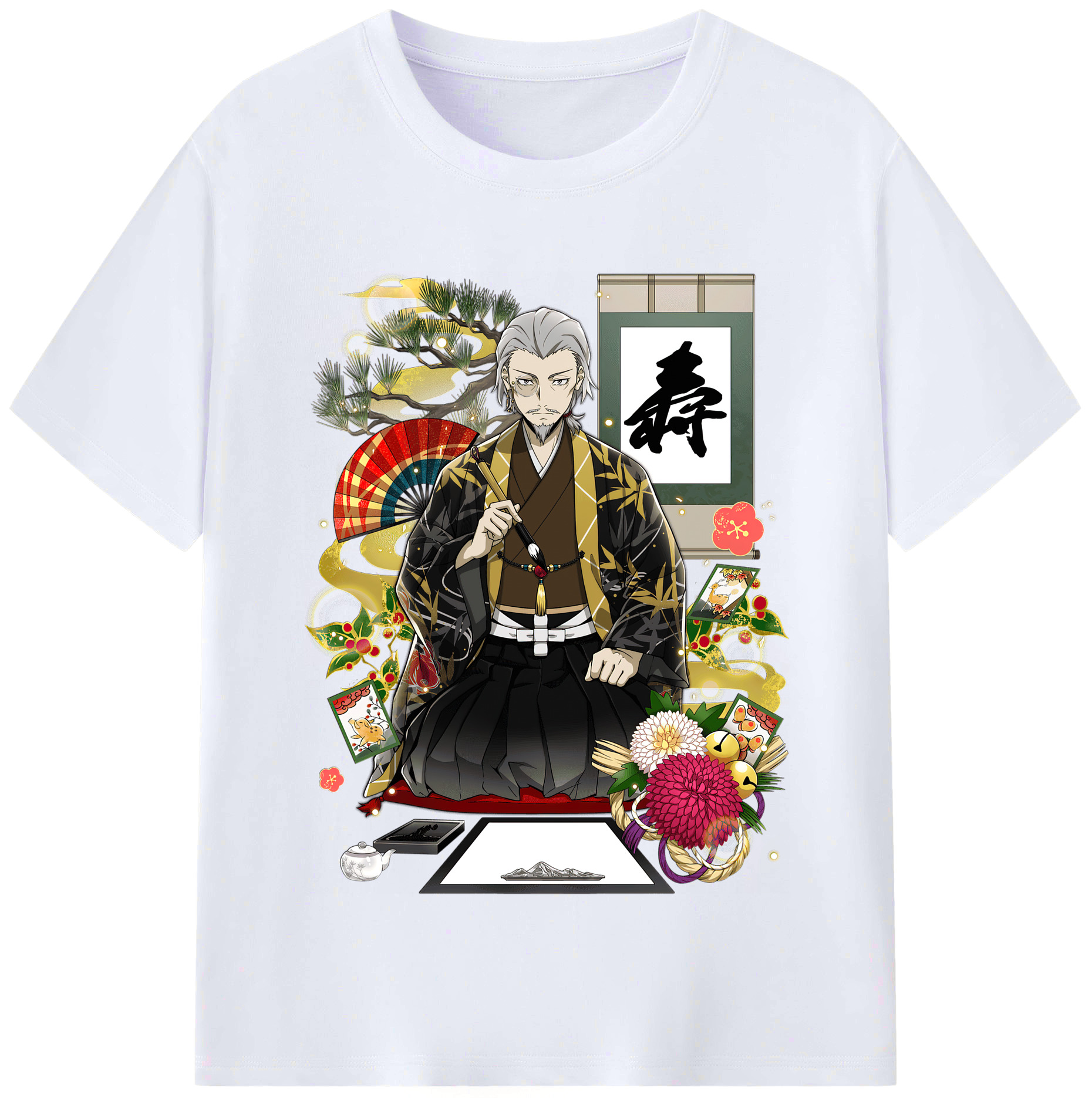（画像用） 文豪ストレイドッグス Bungo Stray Dogs レディースカジュアルプリントTシャツ（綿100％）