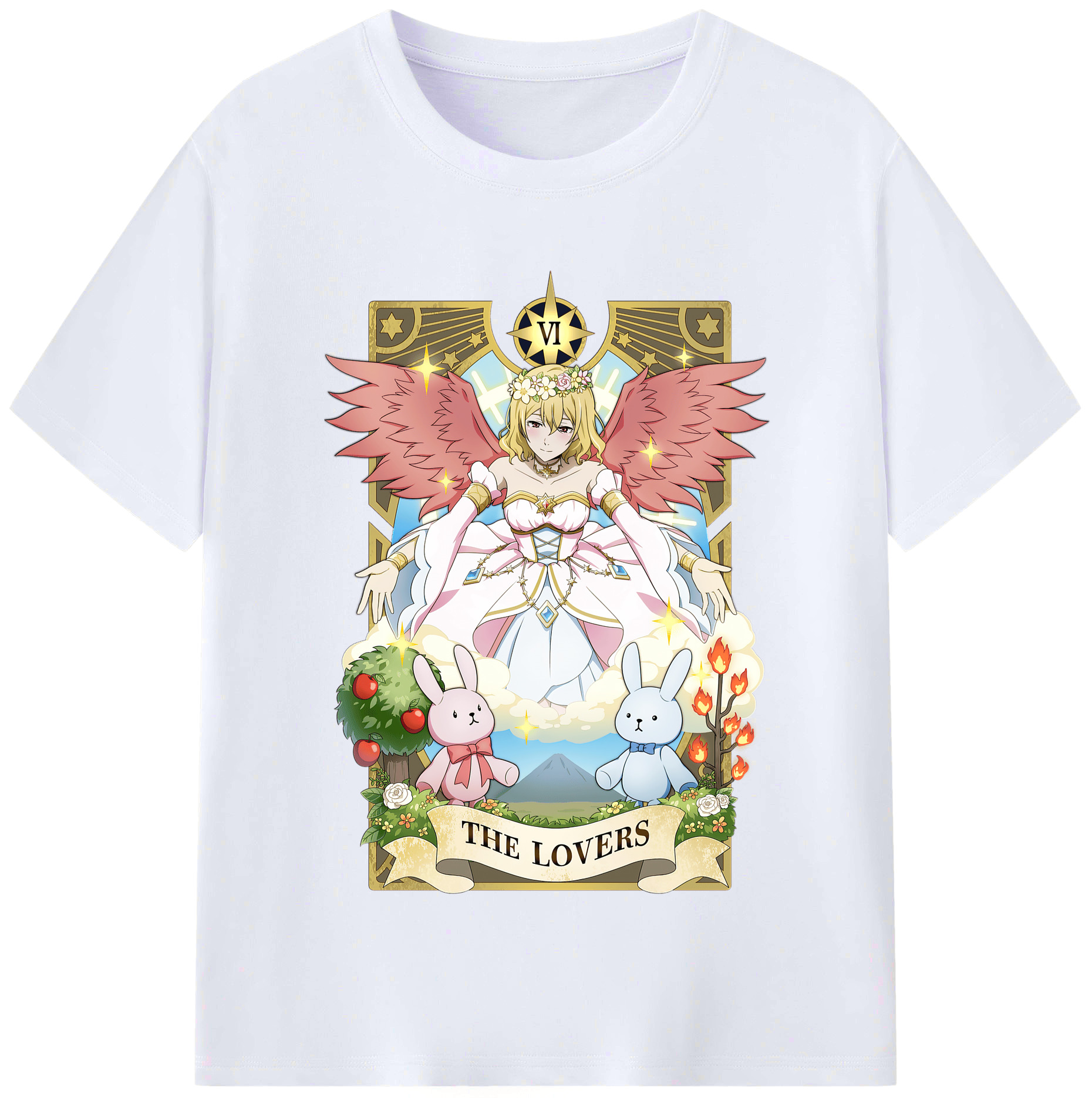 （画像用） 文豪ストレイドッグス Bungo Stray Dogs レディースカジュアルプリントTシャツ（綿100％）