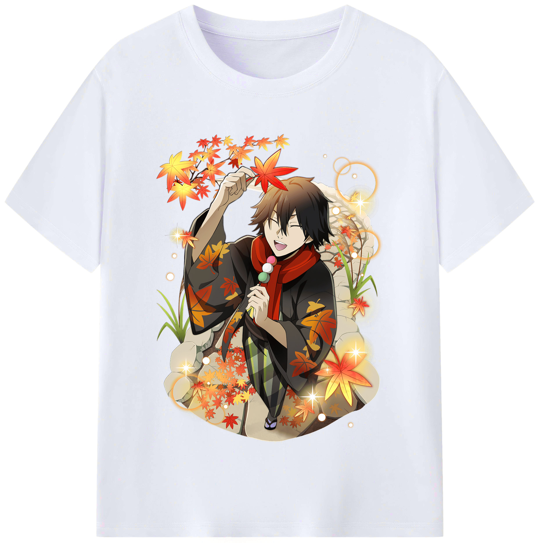 （画像用） 文豪ストレイドッグス Bungo Stray Dogs レディースカジュアルプリントTシャツ（綿100％）