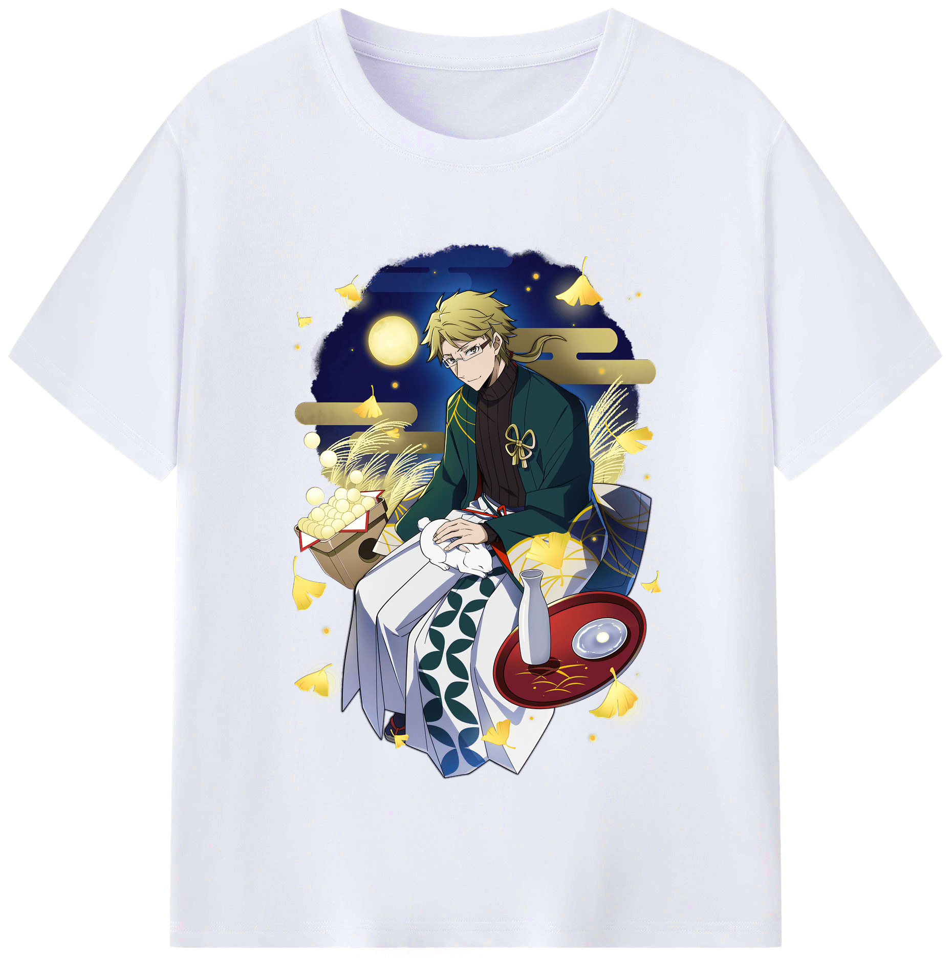 （画像用） 文豪ストレイドッグス Bungo Stray Dogs レディースカジュアルプリントTシャツ（綿100％）