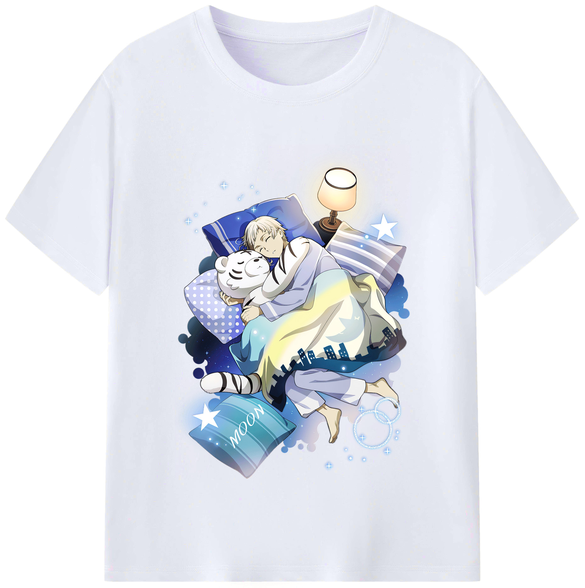 （画像用） 文豪ストレイドッグス Bungo Stray Dogs レディースカジュアルプリントTシャツ（綿100％）
