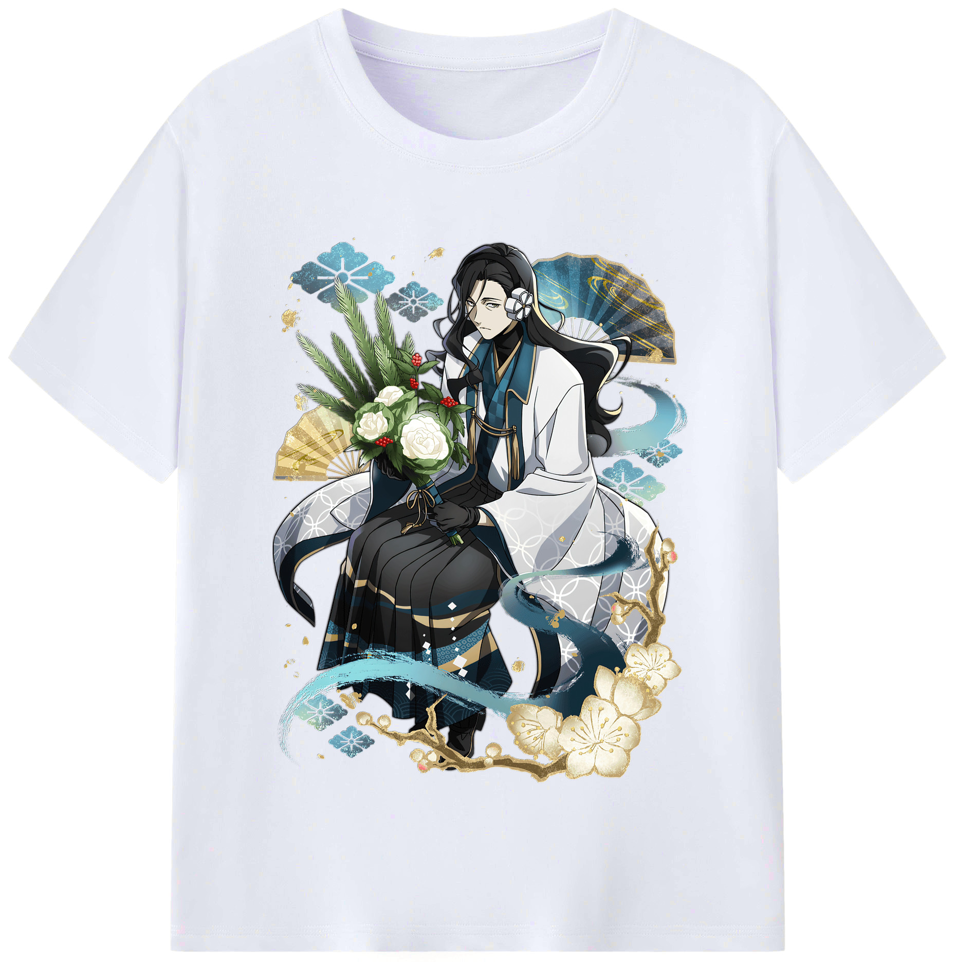 （画像用） 文豪ストレイドッグス Bungo Stray Dogs レディースカジュアルプリントTシャツ（綿100％）