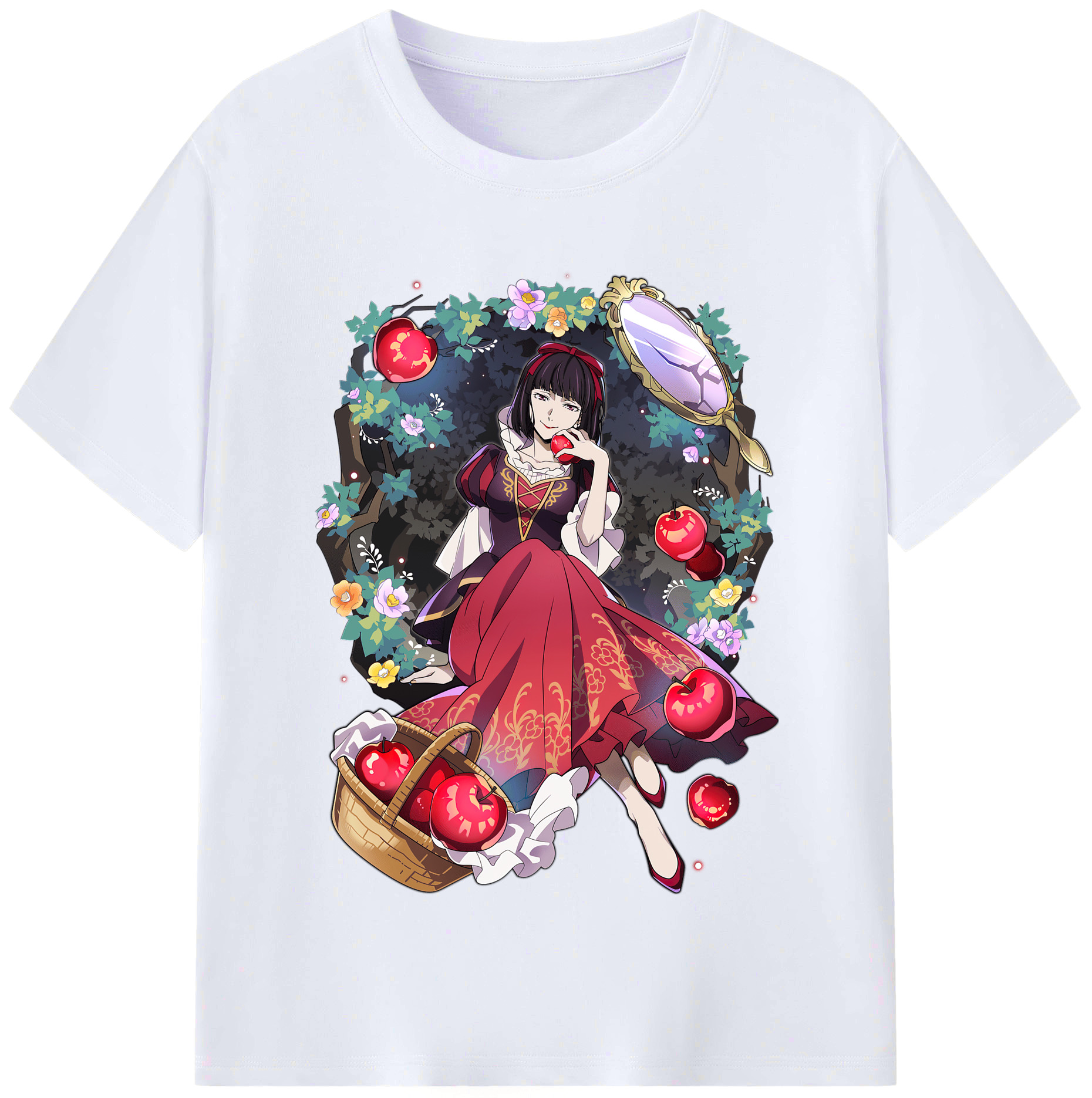 （画像用） 文豪ストレイドッグス Bungo Stray Dogs レディースカジュアルプリントTシャツ（綿100％）