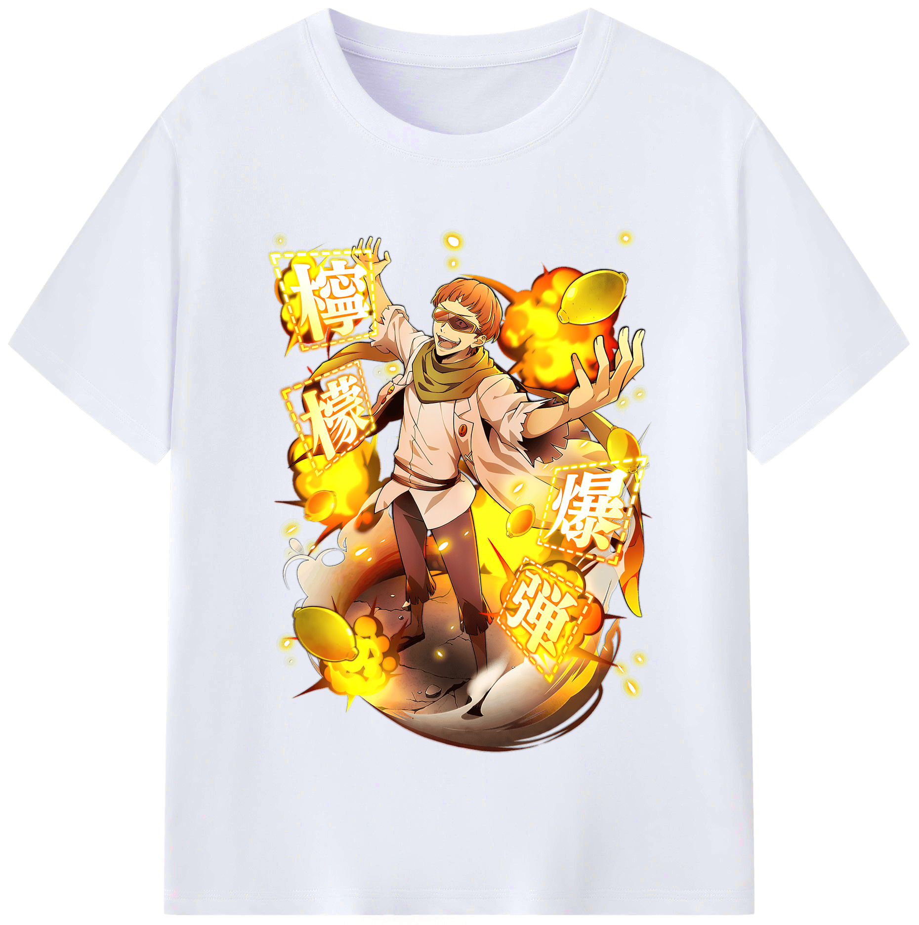 （画像用） 文豪ストレイドッグス Bungo Stray Dogs レディースカジュアルプリントTシャツ（綿100％）