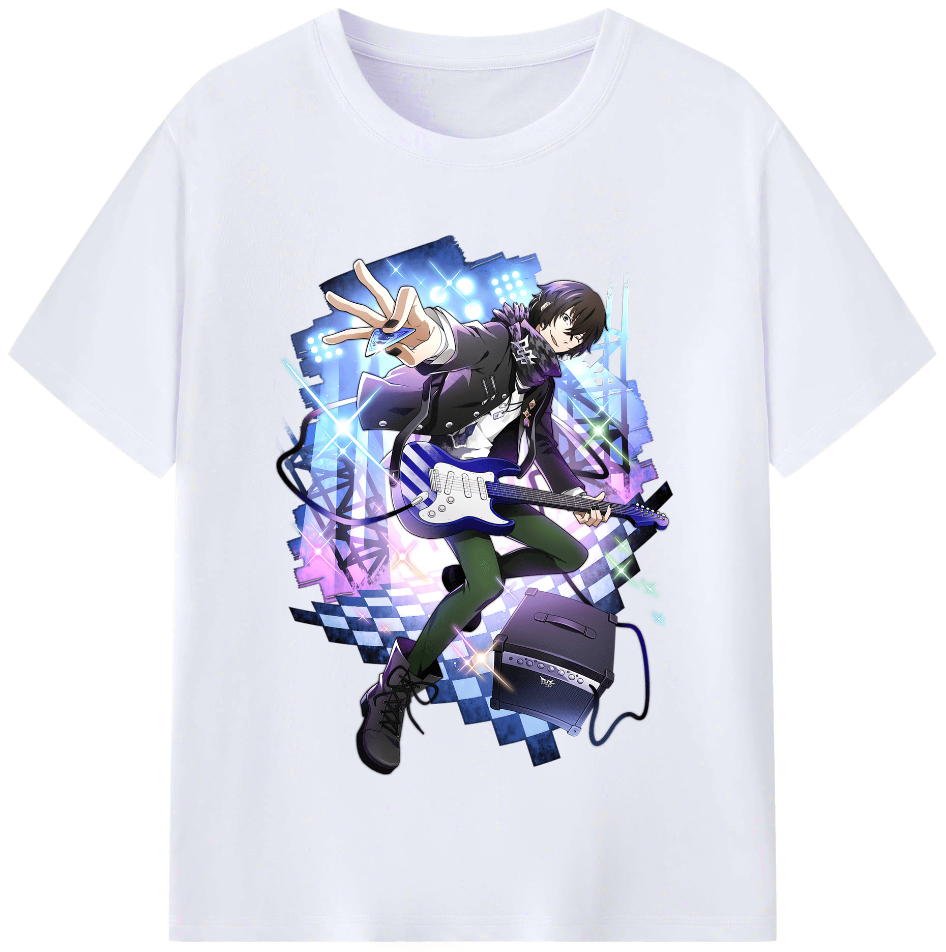 （画像用） 文豪ストレイドッグス Bungo Stray Dogs レディースカジュアルプリントTシャツ（綿100％）