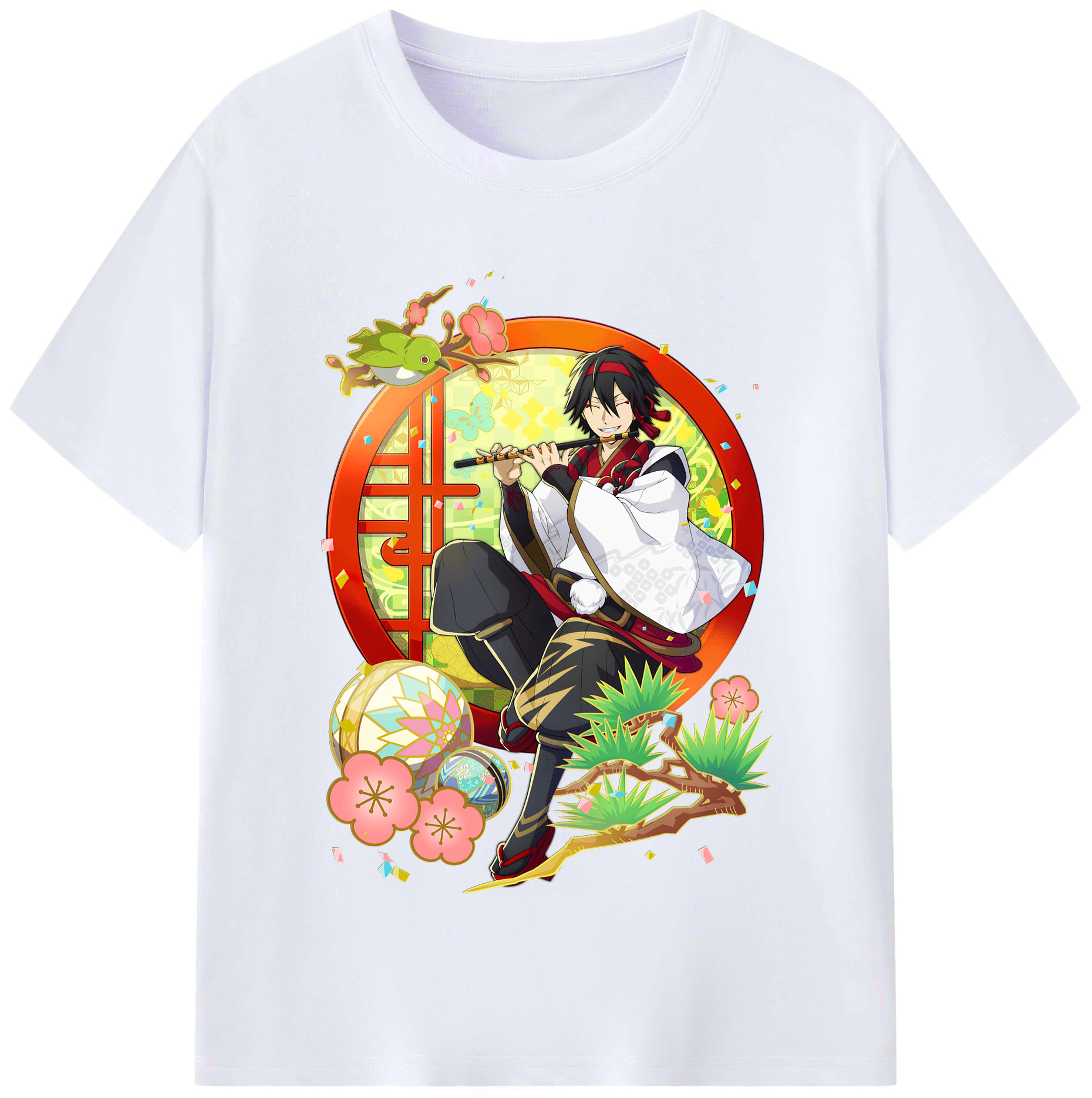 （画像用） 文豪ストレイドッグス Bungo Stray Dogs レディースカジュアルプリントTシャツ（綿100％）