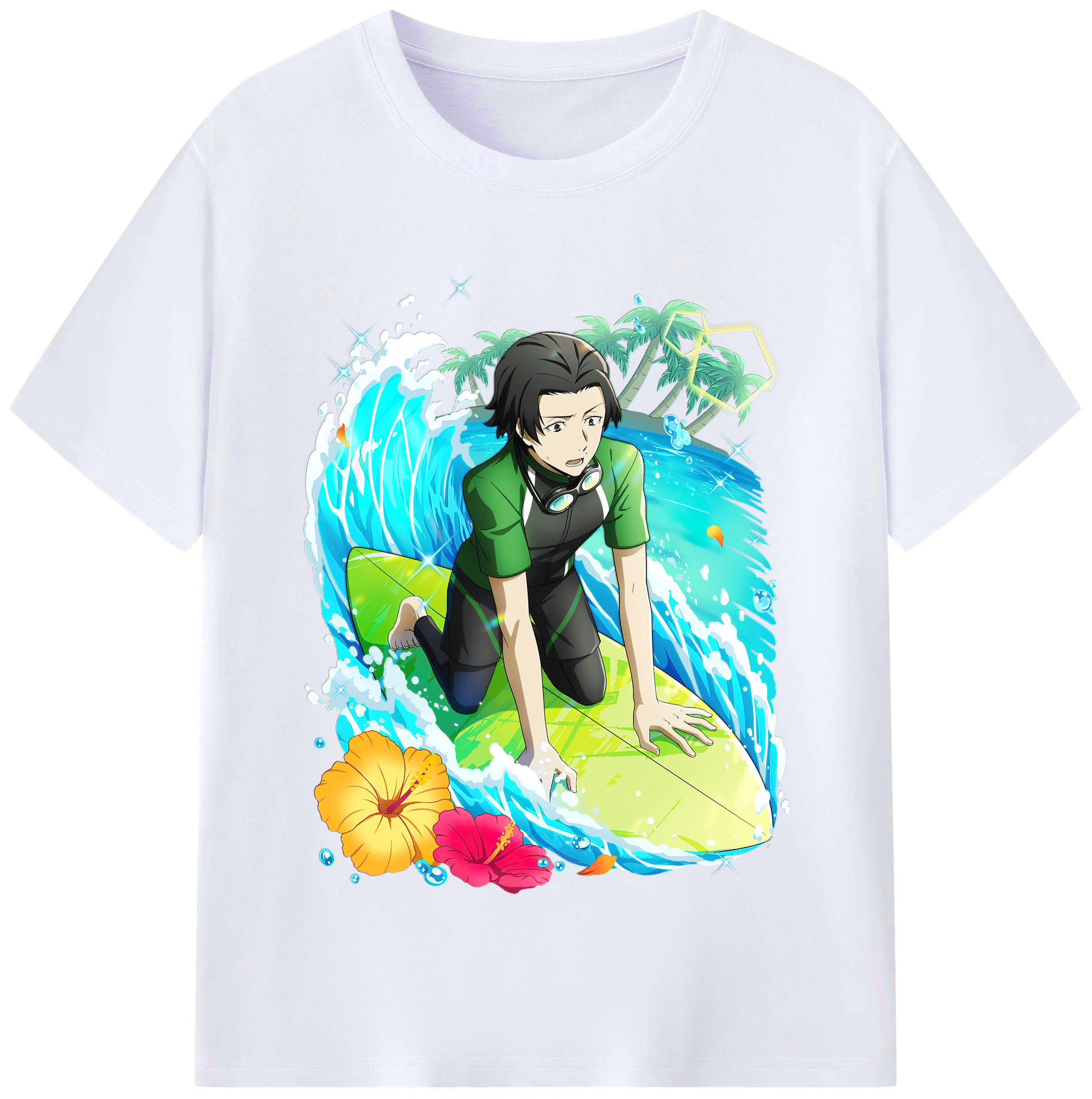 （画像用） 文豪ストレイドッグス Bungo Stray Dogs レディースカジュアルプリントTシャツ（綿100％）