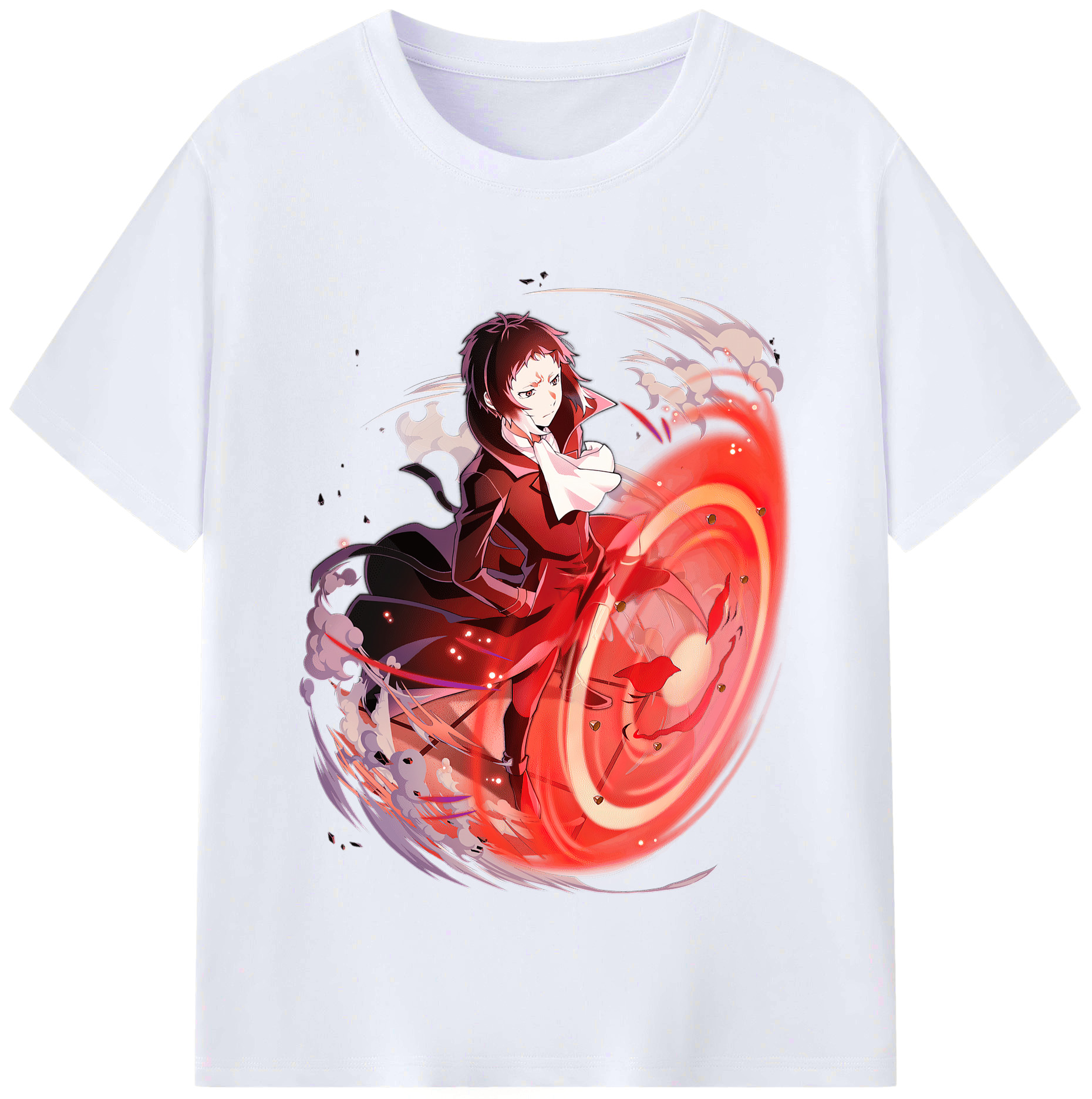 （画像用） 文豪ストレイドッグス Bungo Stray Dogs レディースカジュアルプリントTシャツ（綿100％）