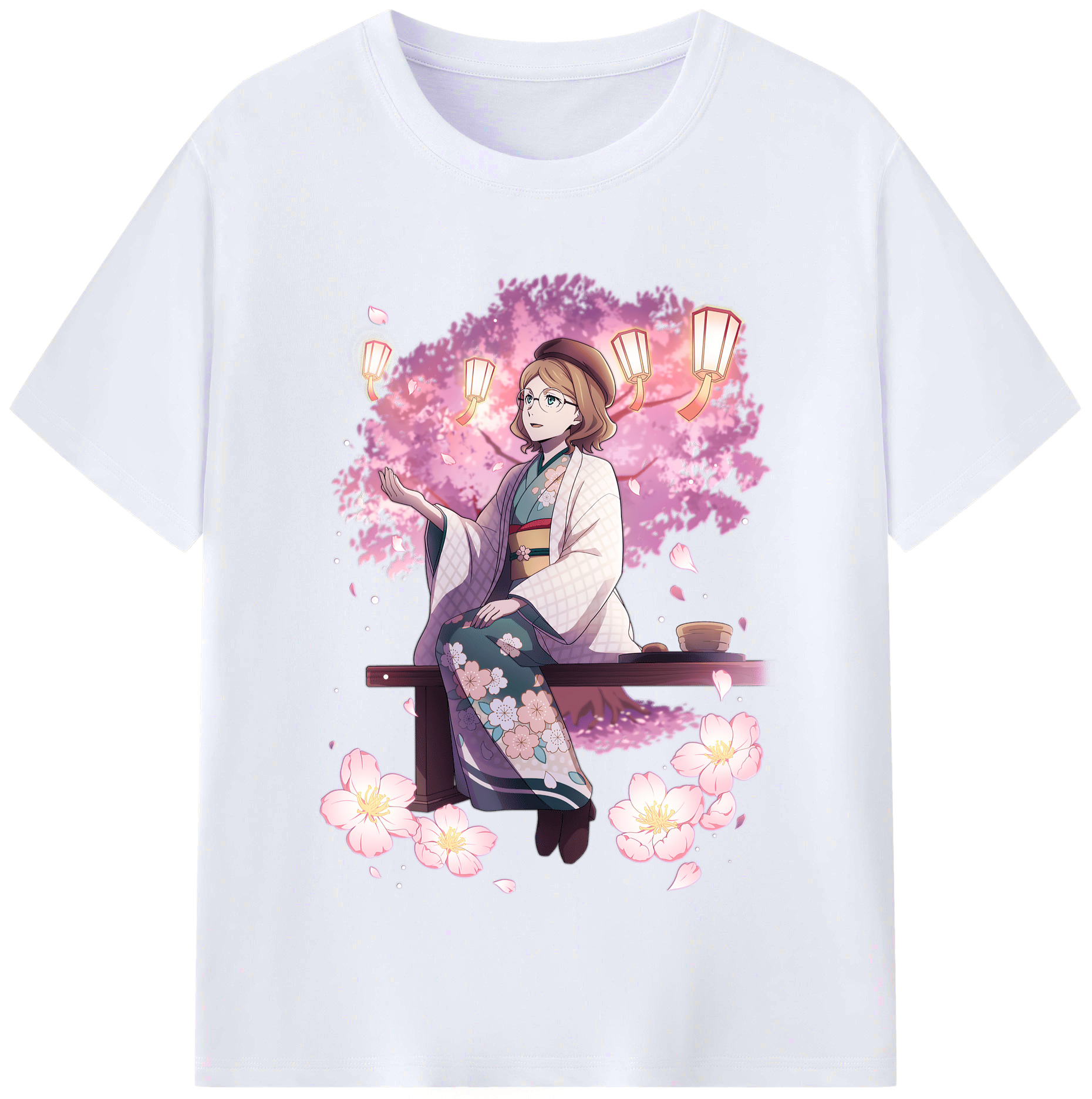 （画像用） 文豪ストレイドッグス Bungo Stray Dogs レディースカジュアルプリントTシャツ（綿100％）