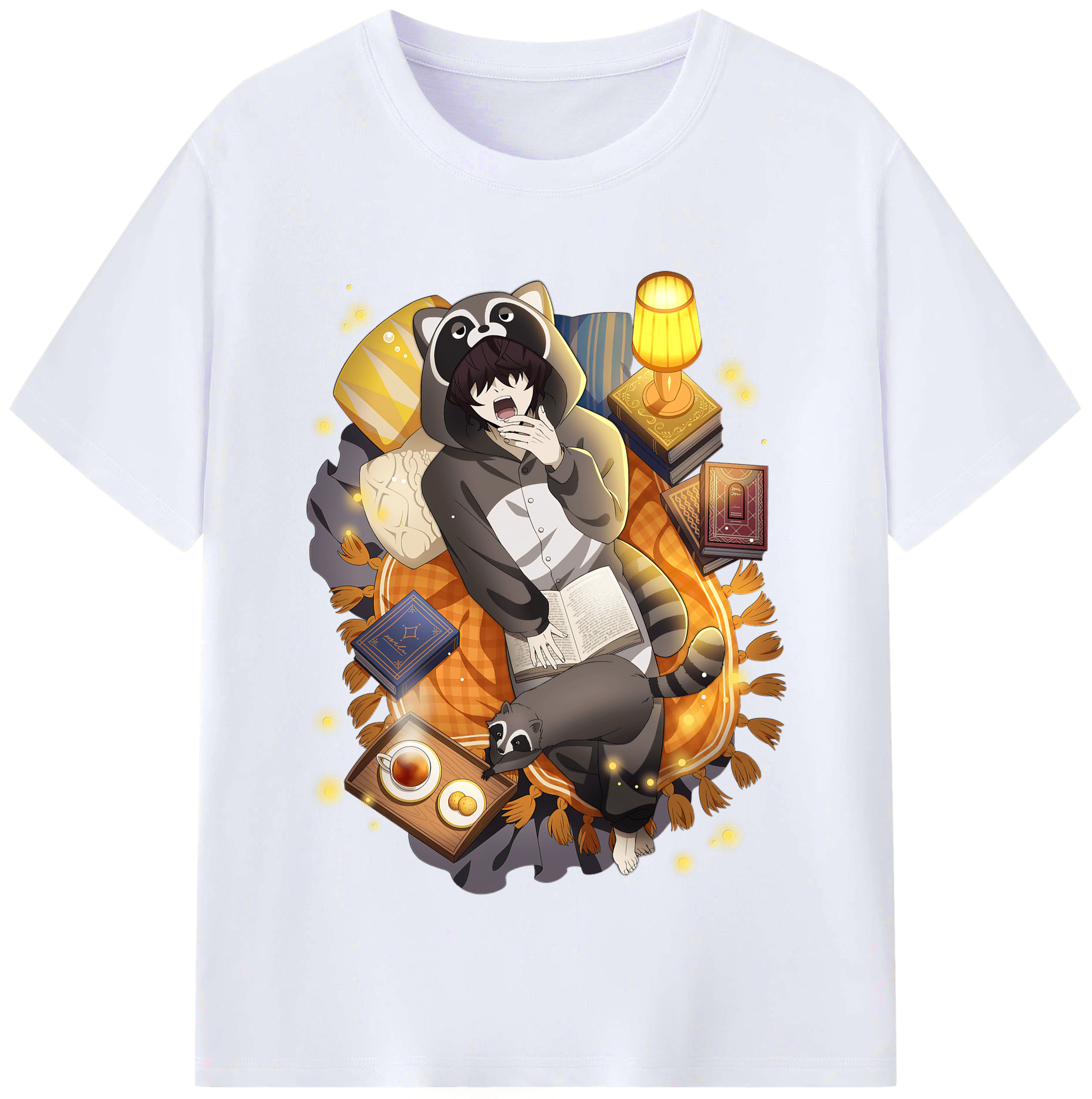 （画像用） 文豪ストレイドッグス Bungo Stray Dogs レディースカジュアルプリントTシャツ（綿100％）