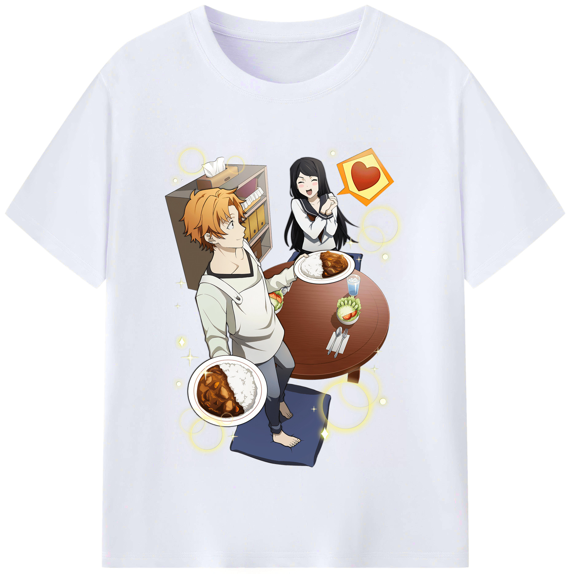 （画像用） 文豪ストレイドッグス Bungo Stray Dogs レディースカジュアルプリントTシャツ（綿100％）